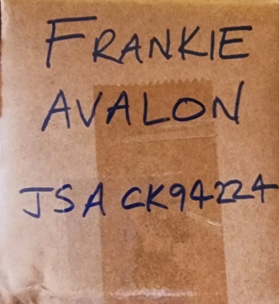 Frankie Avalon Signed Acoustic Guitar Bobby Sox To Stockings JSA CK94224, image 5