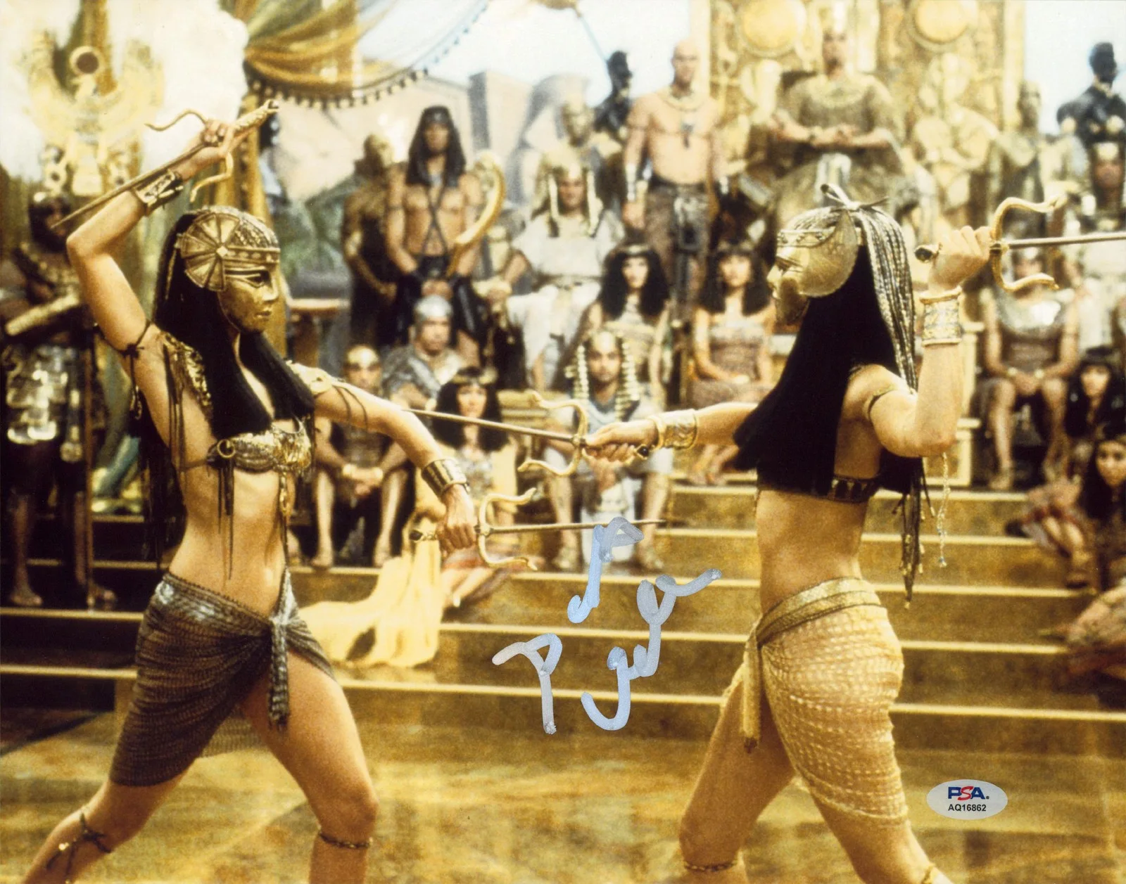 Patricia Velasquez — Patricia Velasquez The Mummy Returns Authentic Signed 11x14 Photo PSADNA AQ16862