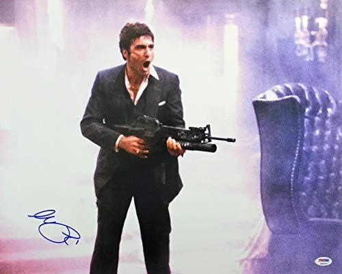 Al Pacino — Al Pacino Scarface Authentic Signed 16x20 Photo Autographed PSA/DNA Itp #4A98752, изображение 4