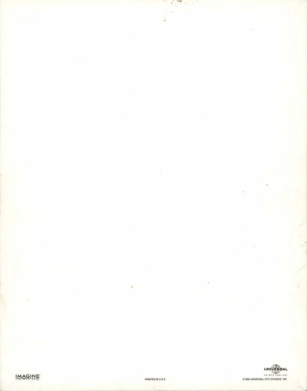 Gene Hackman, Chris O'Donnell — Gene Hackman & Chris O'Donnell The Chamber Authentic Signed Folder PSA I85670, image 2