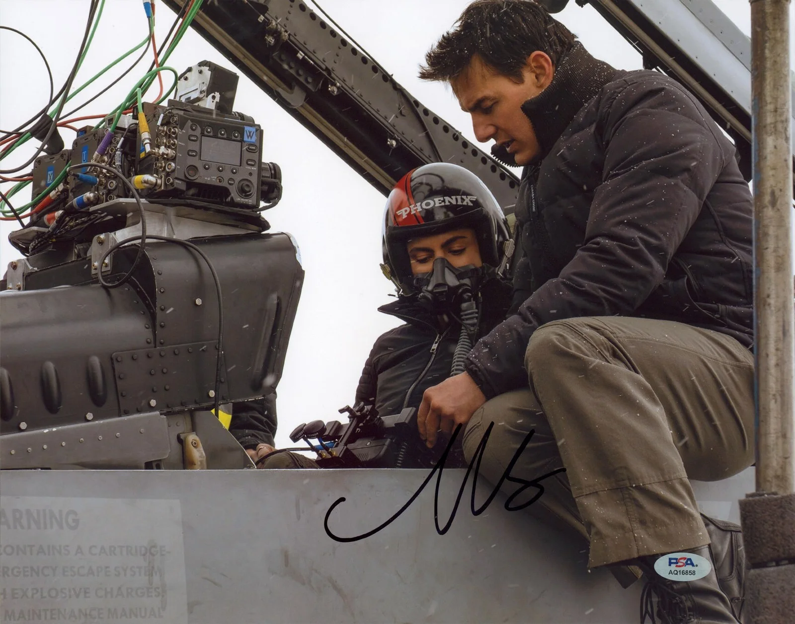Monica Barbaro — Monica Barbaro Top Gun: Maverick Authentic Signed 11x14 Photo PSA/DNA #AQ16858
