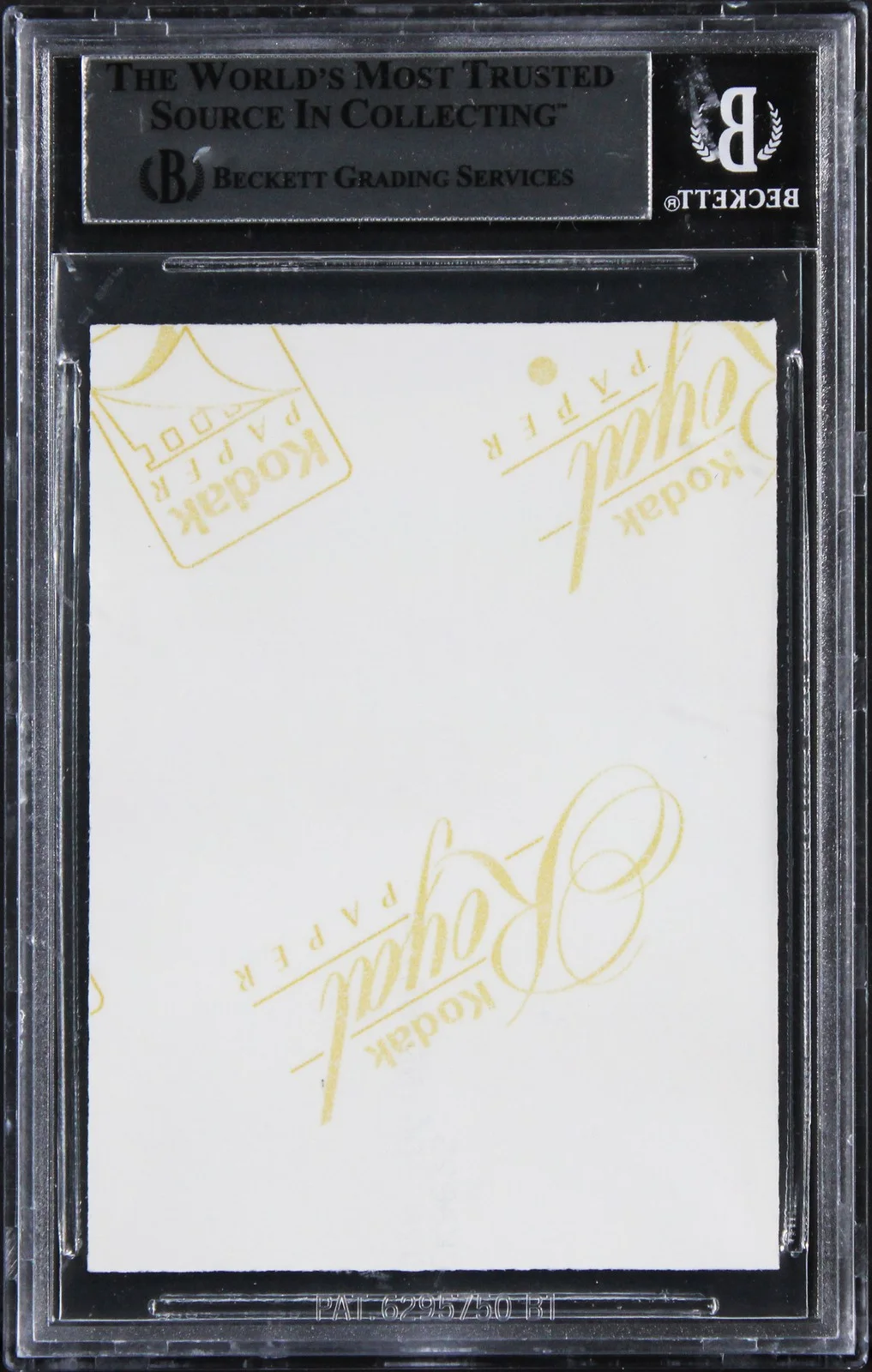 Alan Harris — Alan Harris Star Wars "Bossk" Authentic Signed Custom Trading Card BAS Slabbed, image 2