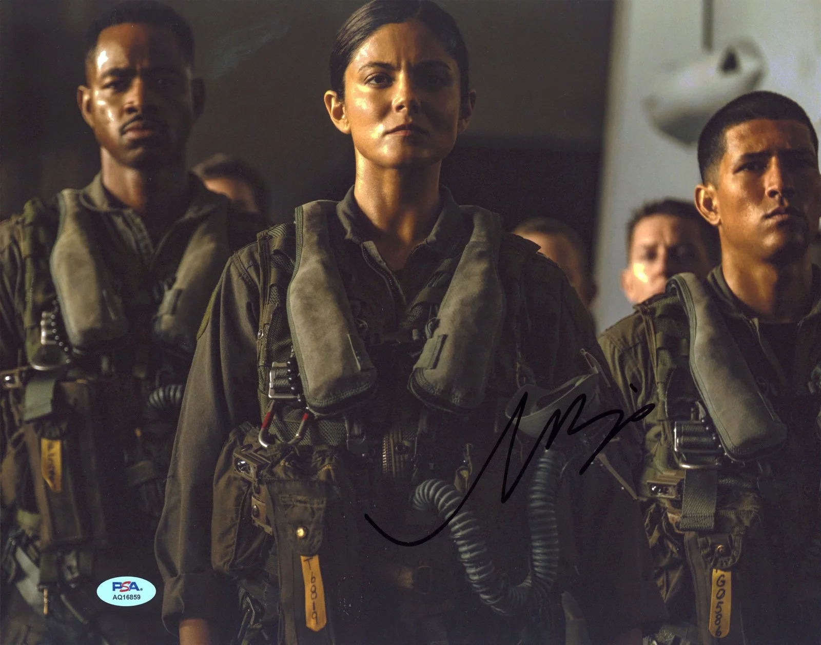 Monica Barbaro — Monica Barbaro Top Gun: Maverick Authentic Signed 11x14 Photo PSA/DNA #AQ16859