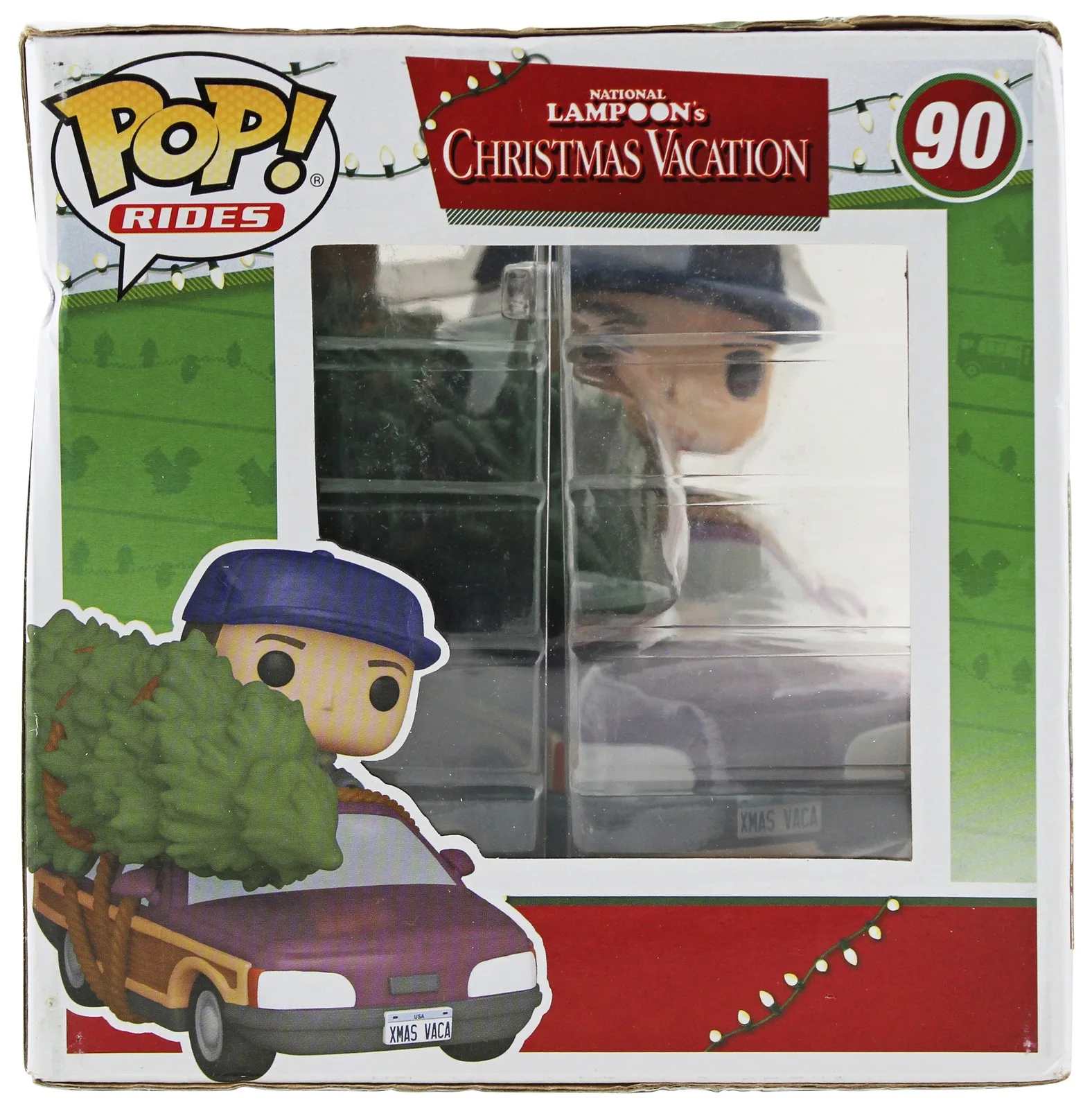 Chevy Chase — Chevy Chase Christmas Vacation "Clark" Signed #90 Funko Pop Vinyl Figure BAS 1, изображение 4