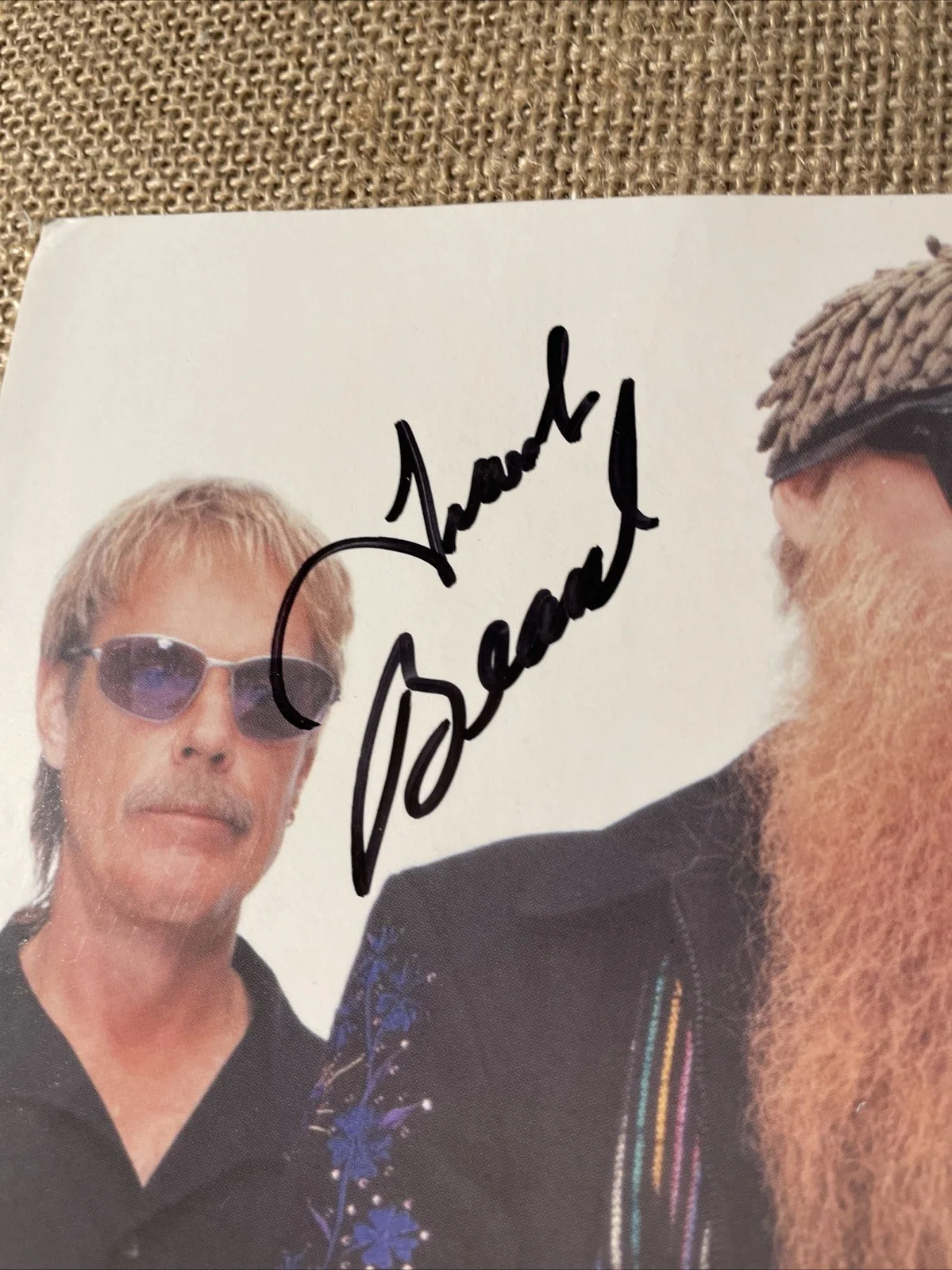 ZZ TOP autograph signed photograph picture FULL BAND Rock Music LOA/COA P, изображение 2