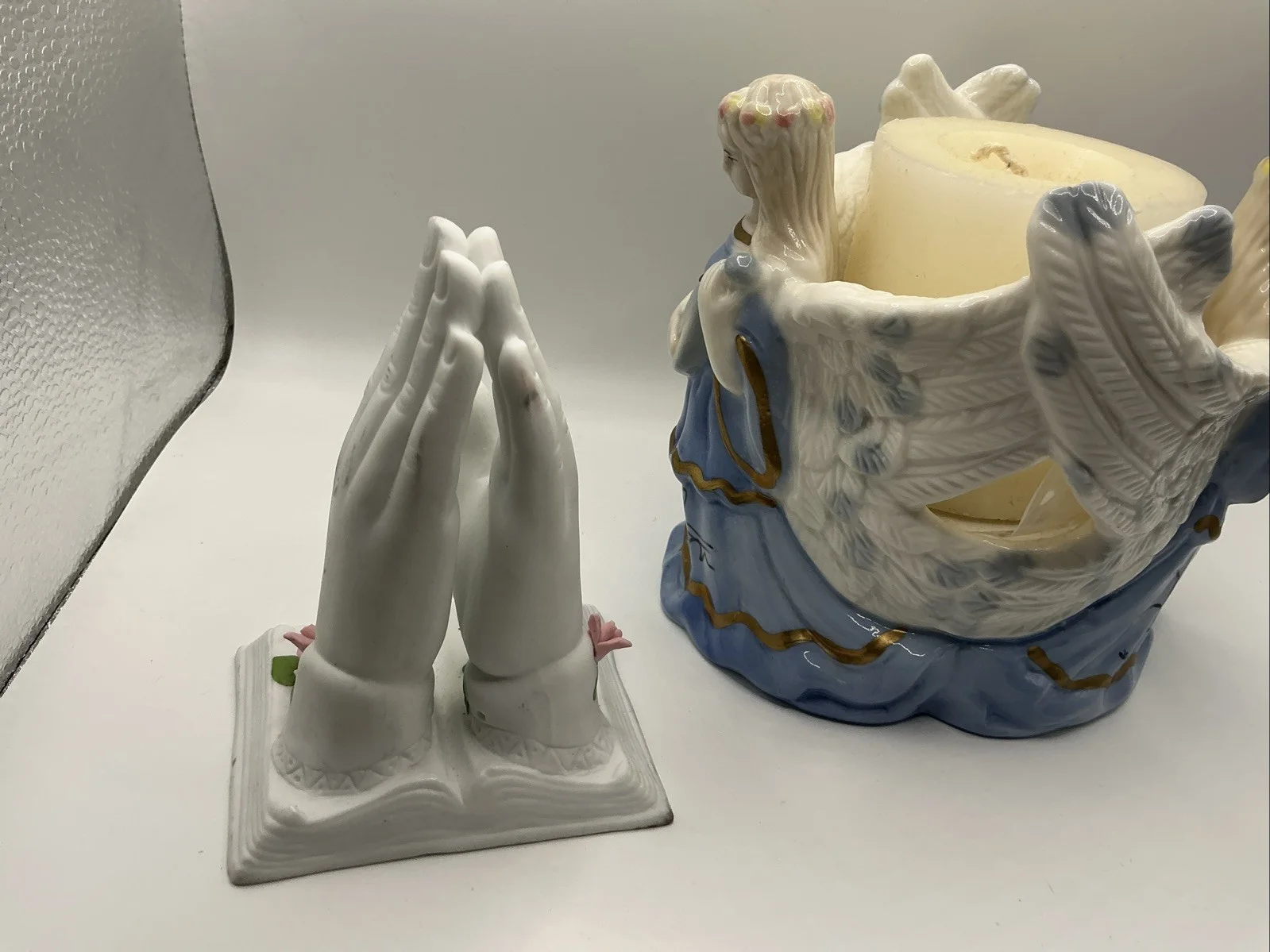 Loretta Lynn Two-Piece Deal. A Candle Autograph On Both Ends And Praying Hands A, image 2
