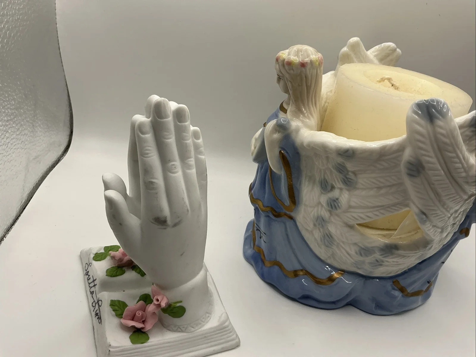 Loretta Lynn Two-Piece Deal. A Candle Autograph On Both Ends And Praying Hands A, image 4