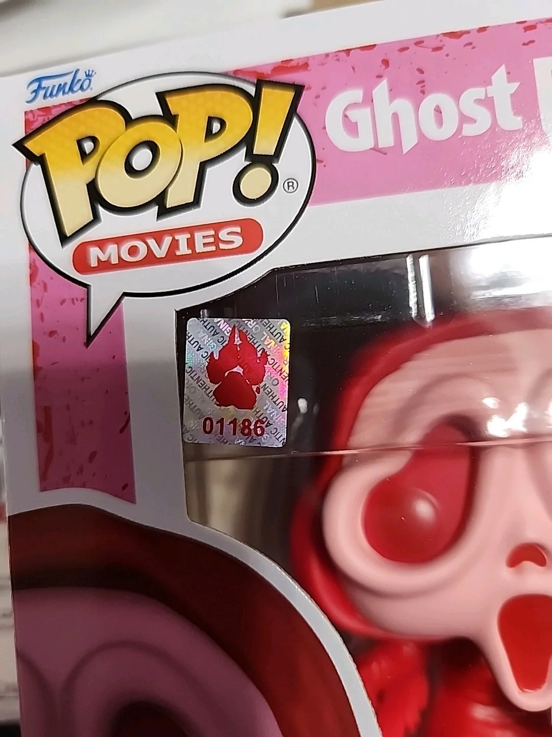 Ghostface Funko Pop Scream 1725 Signed Autographs By Sonia Ammar Vs Liv + COA, изображение 3