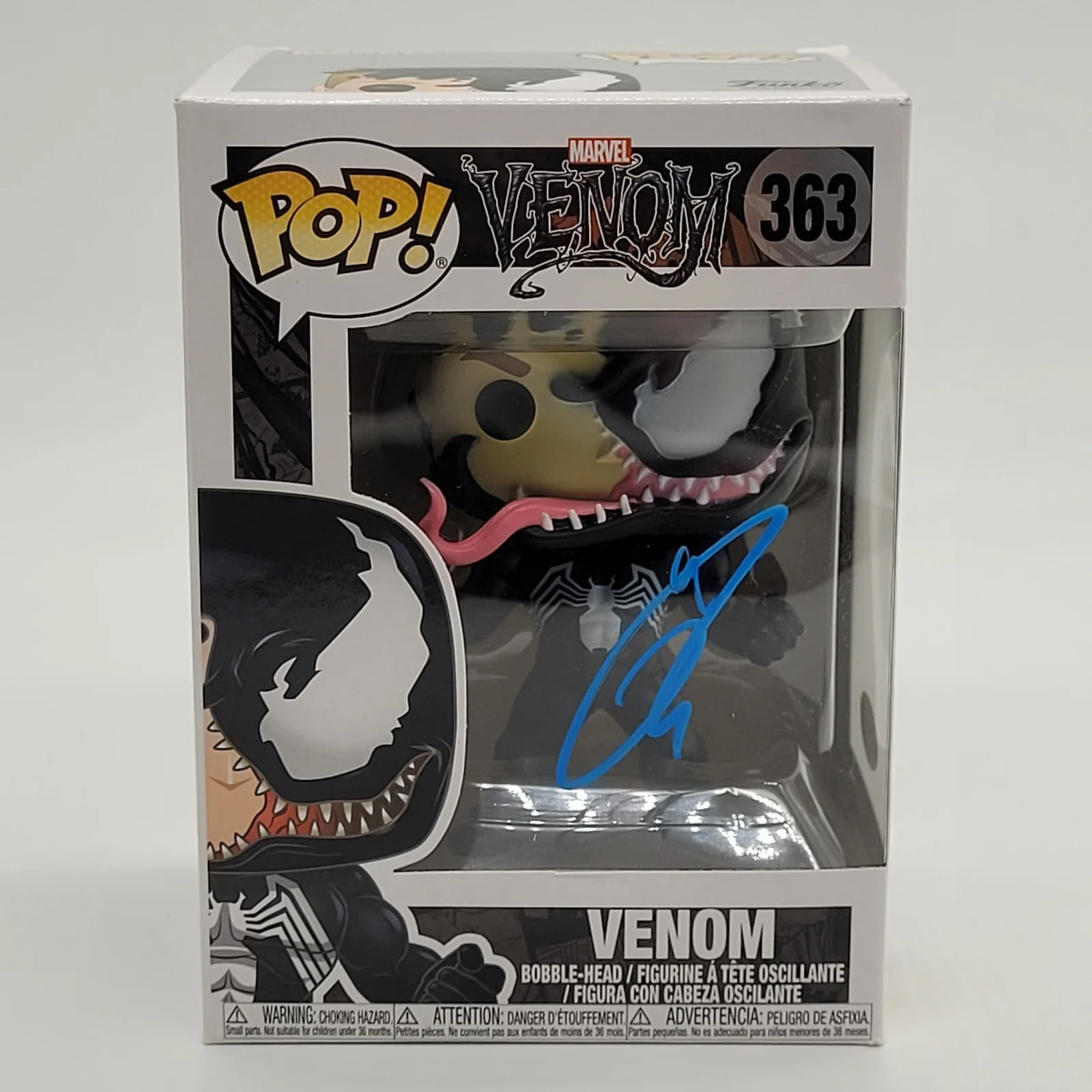 Tom Hardy — Tom Hardy "Venom" AUTOGRAPH Signed #363 Funko Pop JSA W/ Protector, image 5