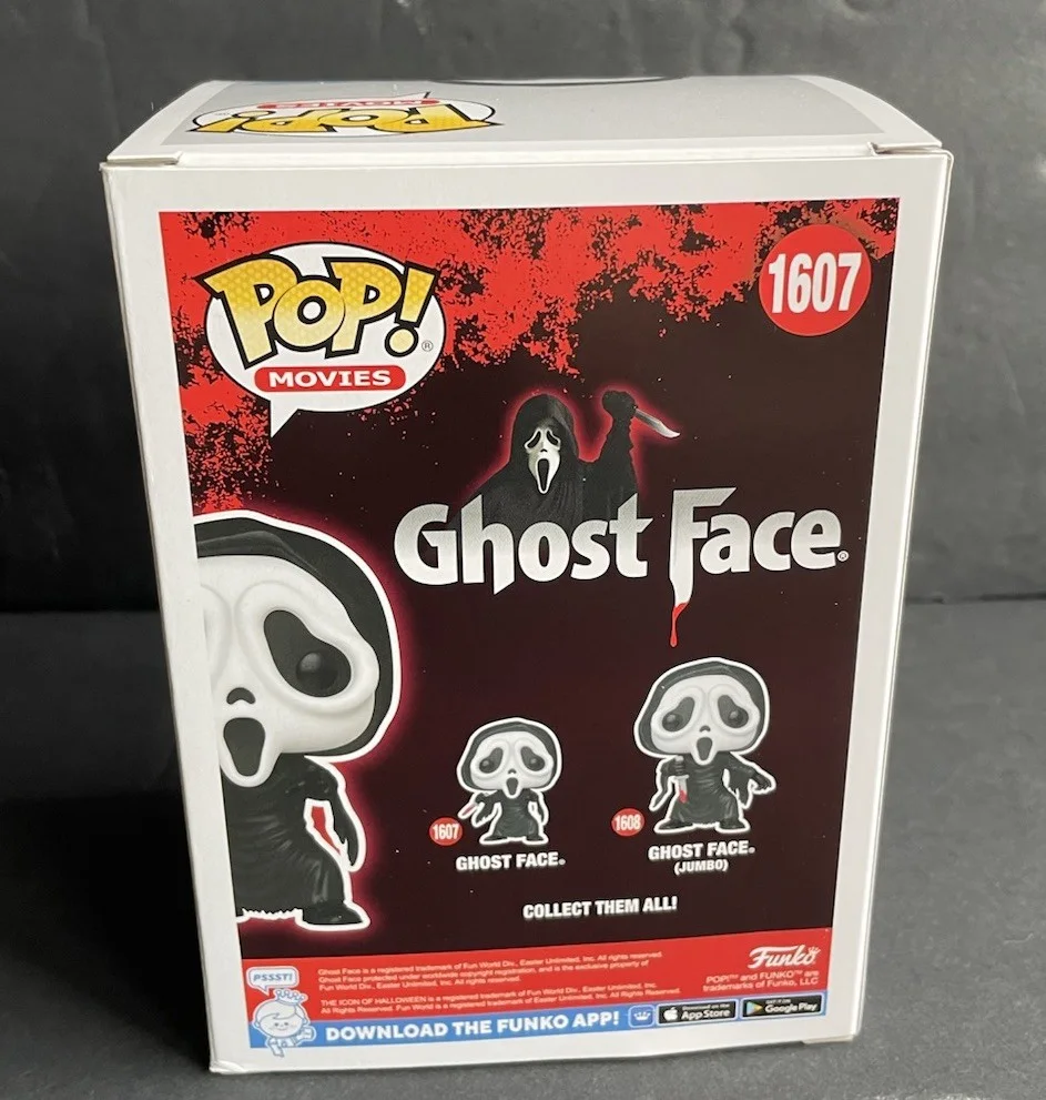 Jaime Kennedy — Jamie Kennedy Signed Funko Pop Movie Ghostface Scream 1607 Rare READ**, image 4
