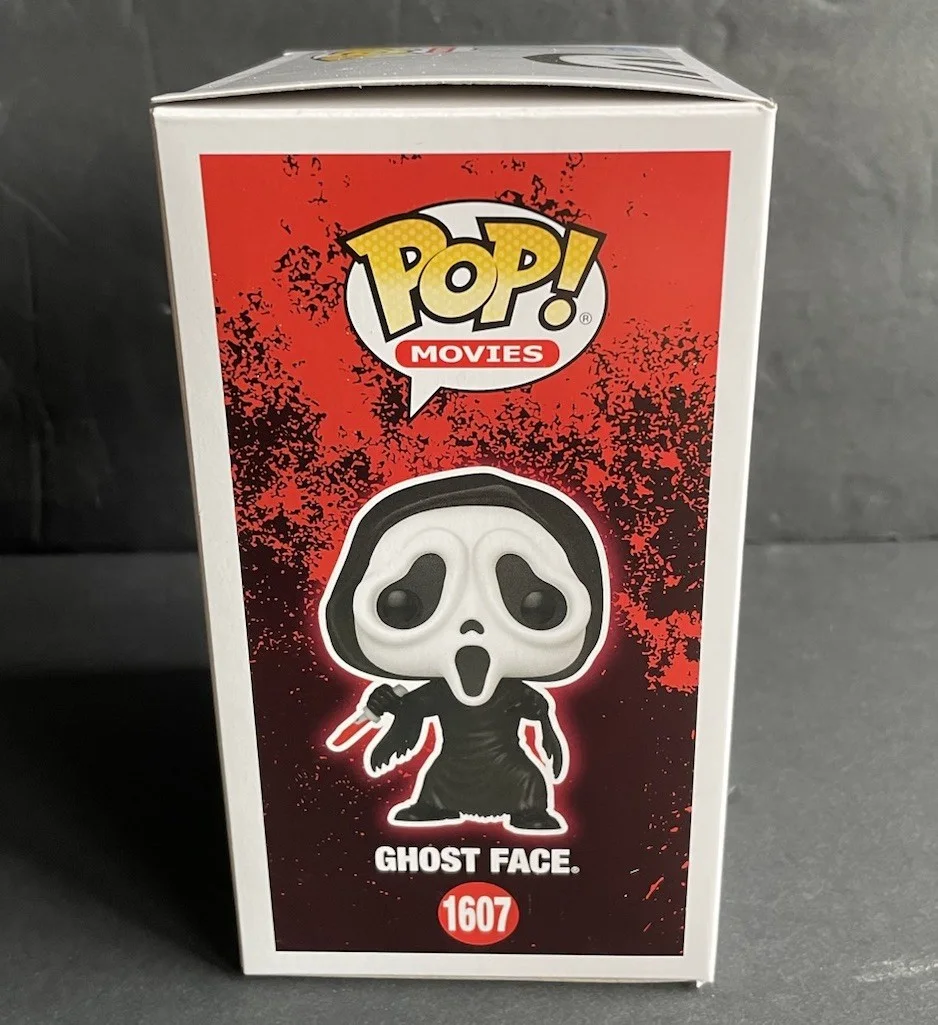 Jaime Kennedy — Jamie Kennedy Signed Funko Pop Movie Ghostface Scream 1607 Rare READ**, image 5