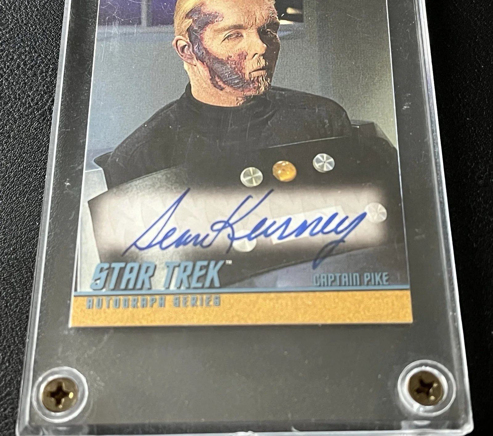 Sean Kenney — Star Trek TOS Autograph SEAN KENNEY as Captain Pike Rittenhouse SIGNED Card #A91, image 5