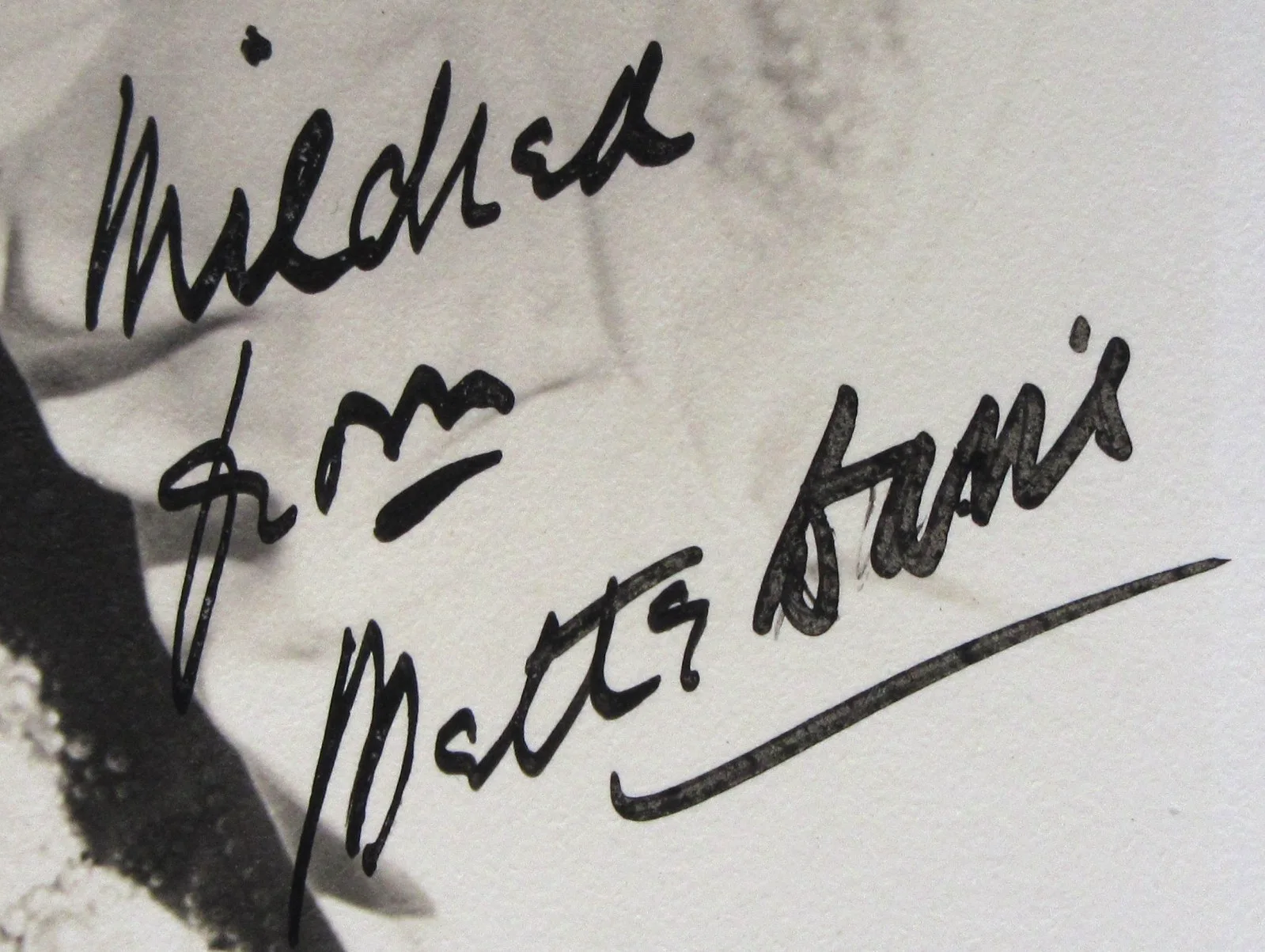 Bette Davis — 1940's BETTE DAVIS actress autograph 5x7 double weight PHOTO wb, изображение 2