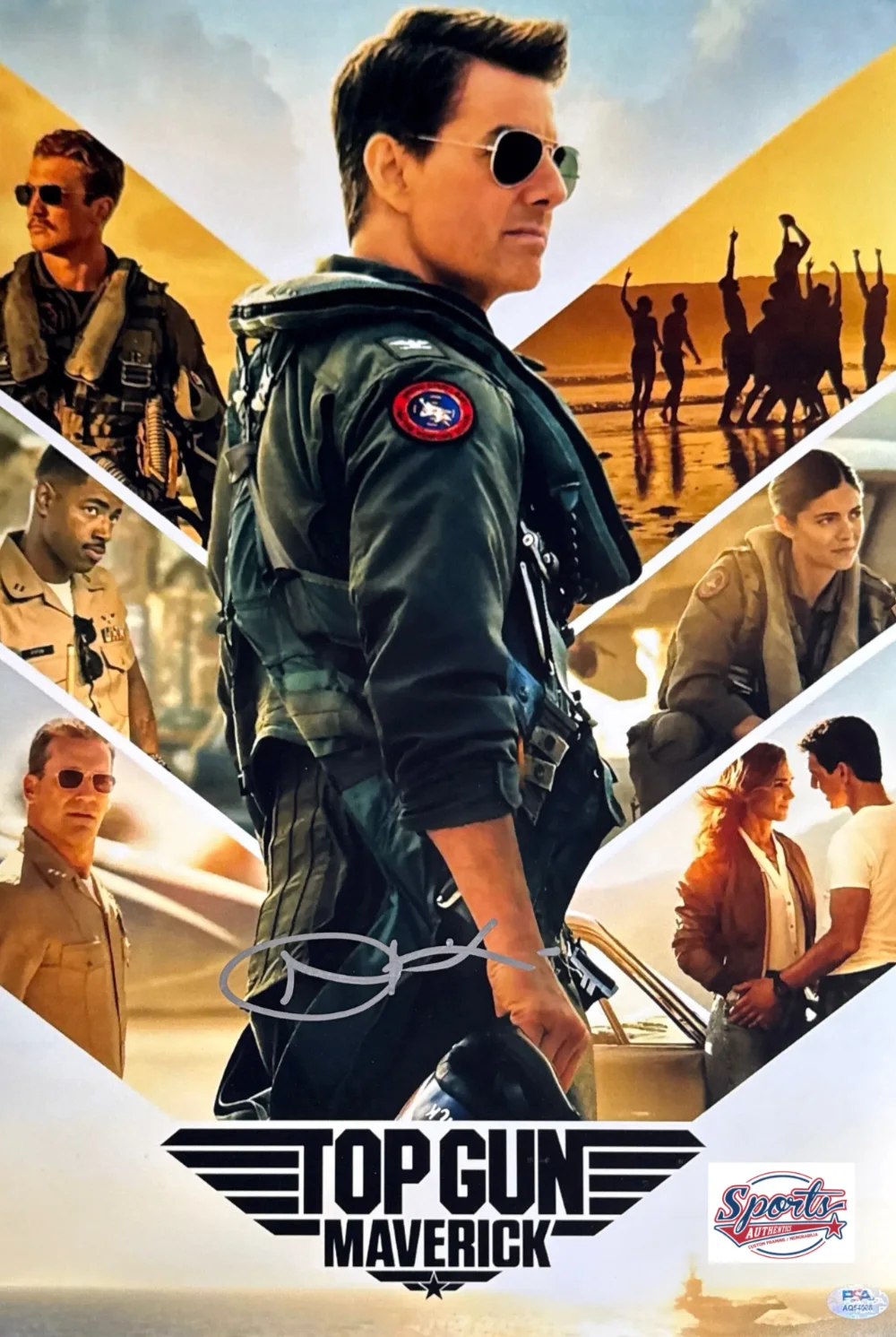 Joseph Kosinski — Joseph Kosinski Signed 16x20 Top Gun Maverick Movie Poster Director PSA AQ54006