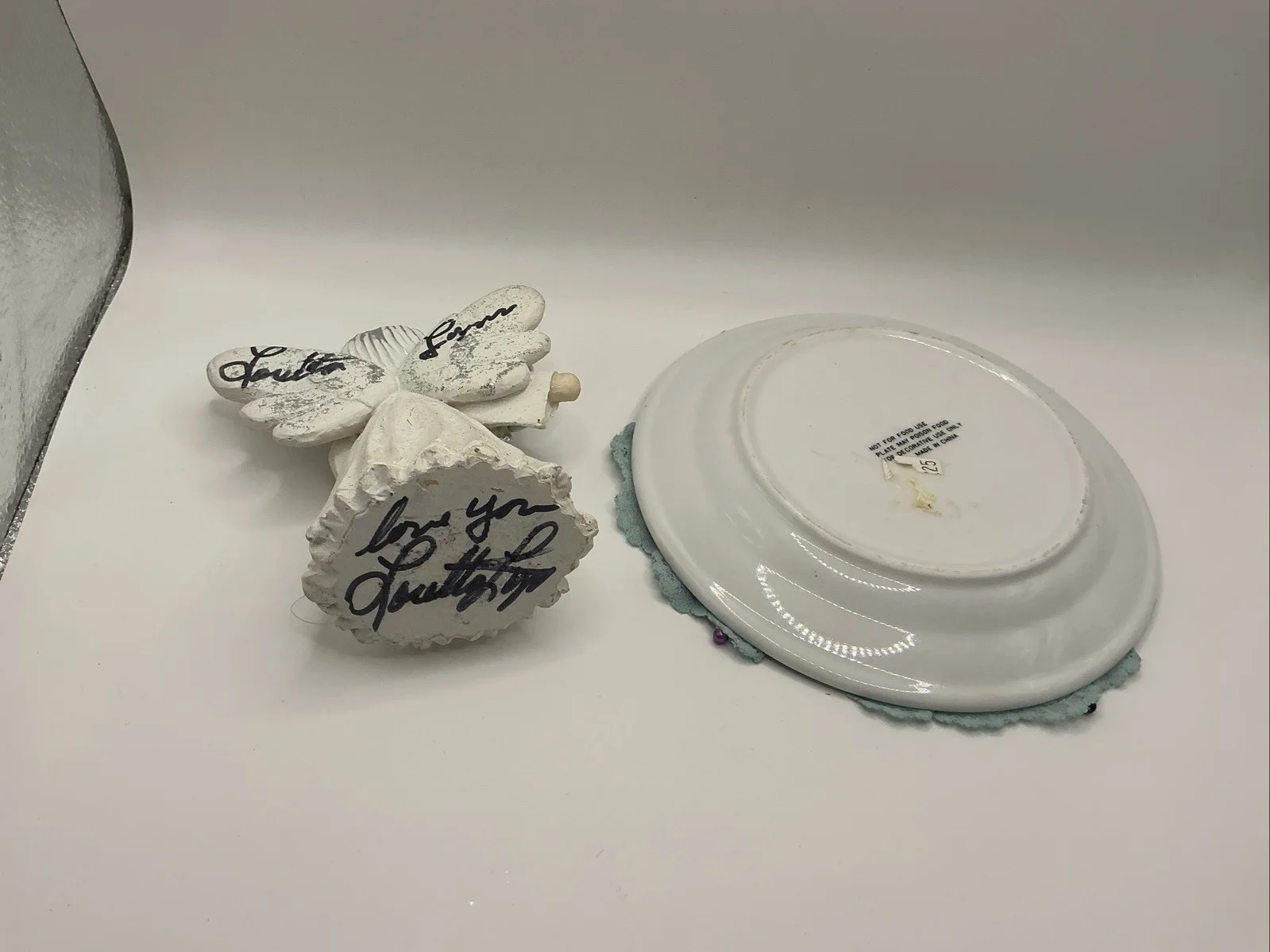 Loretta Lynn Angel Autograph Twice. And A Plate Now, My Angel Is A Angel. Loret￼, изображение 3