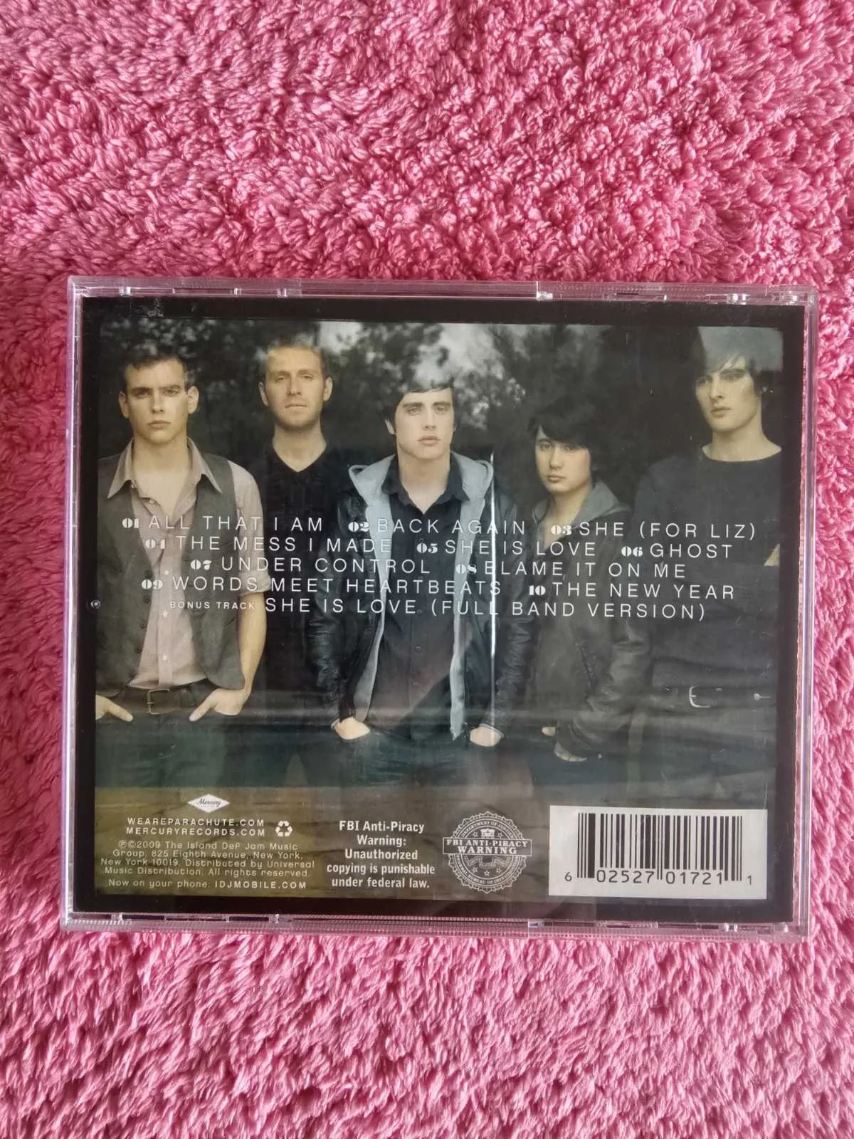 Parachute Losing Sleep Autographed Original CD & Booklet Music Not Authenticated, изображение 3