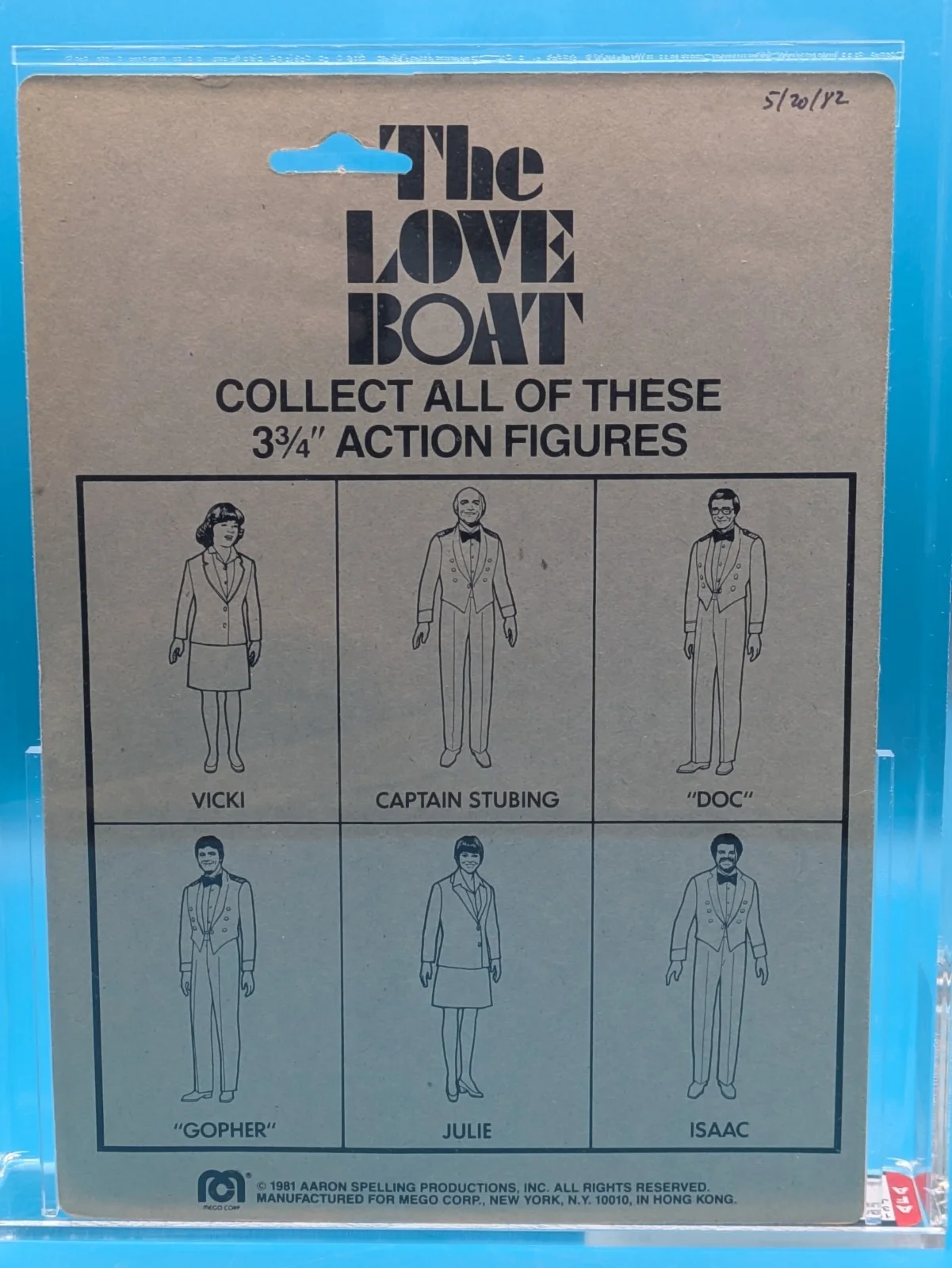 1981 MEGO LOVE BOAT Julie Action Figure AFA 80+, изображение 3
