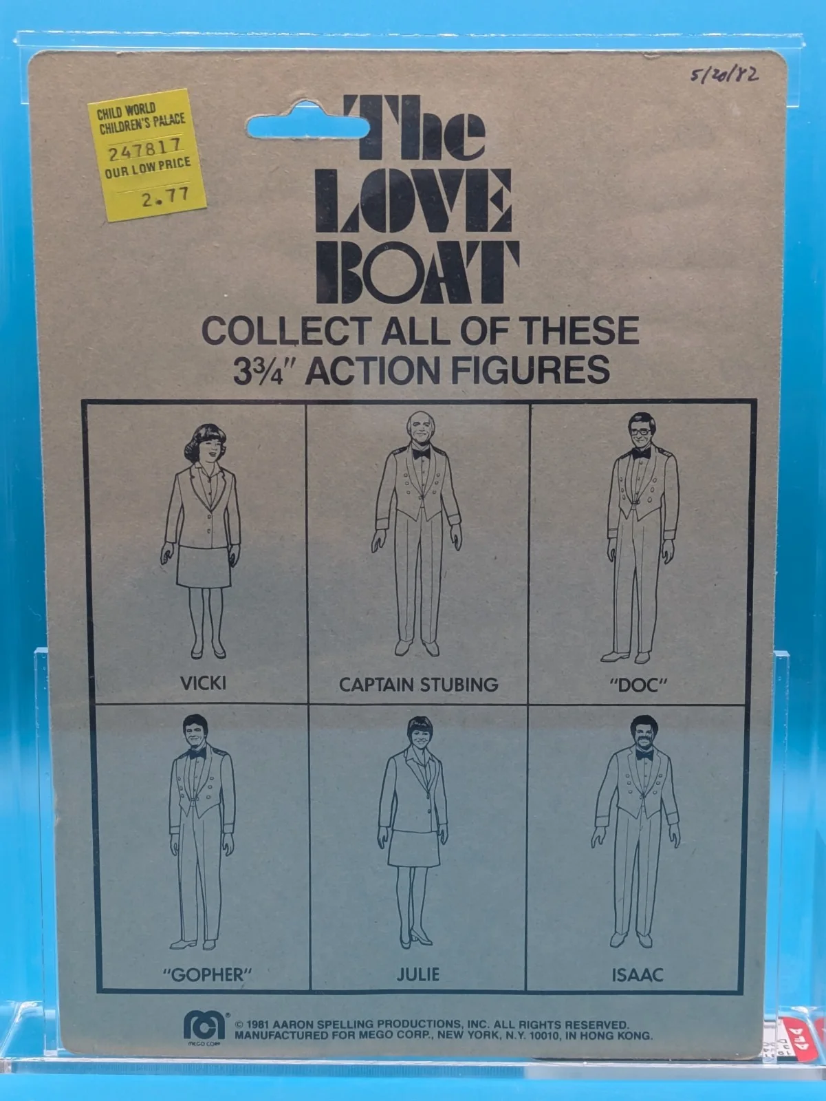 1981 MEGO LOVE BOAT Doc Action Figure AFA 80+, image 3