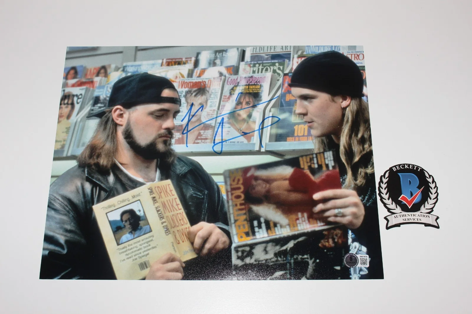 KEVIN SMITH SIGNED JAY AND SILENT BOB 11x14 PHOTO 1 BECKETT COA DIRECTOR ACTOR, image 3