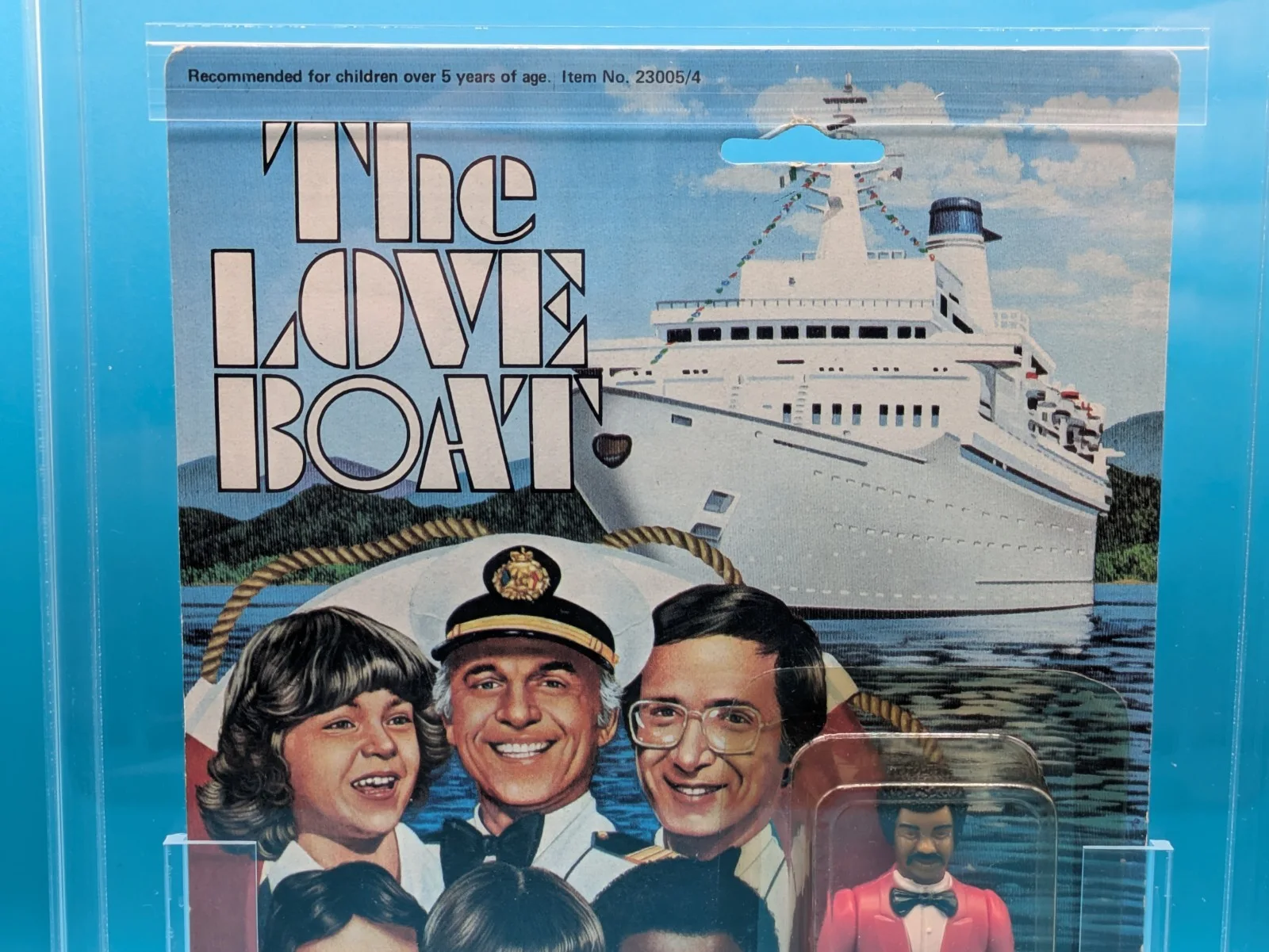 1981 MEGO LOVE BOAT Isaac Action Figure AFA 80, image 2