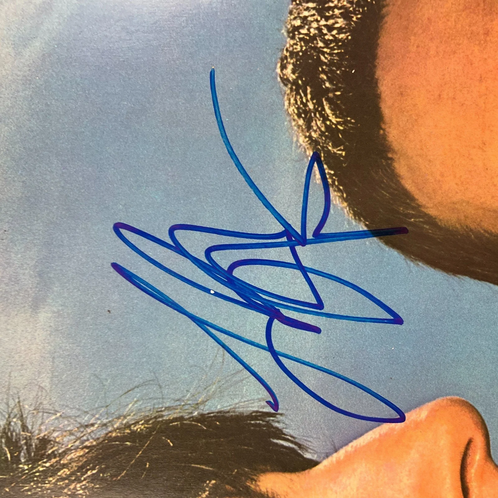 Signed Rolling Stones Black & Blue Vinyl Record, image 3