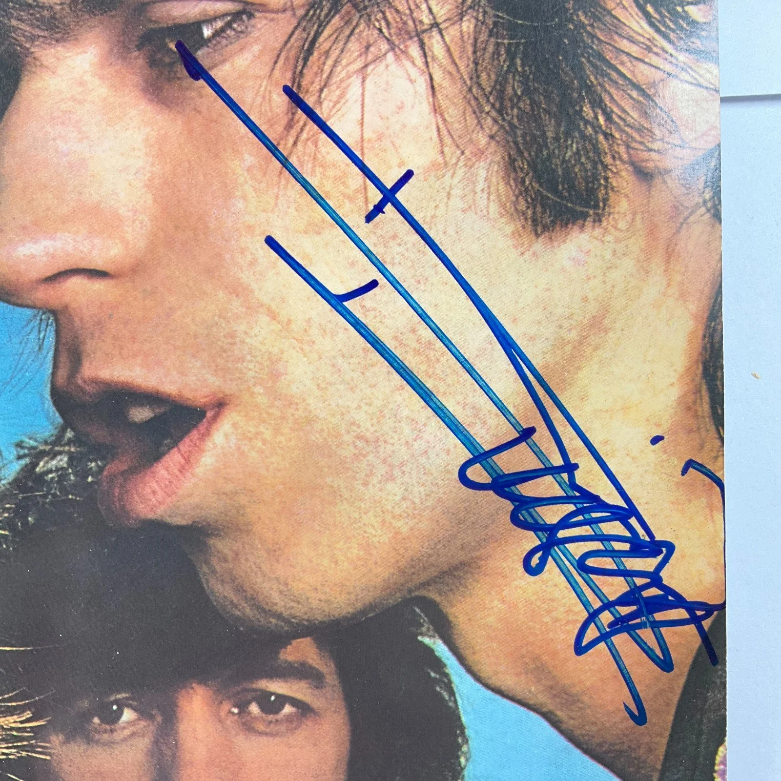Signed Rolling Stones Black & Blue Vinyl Record, image 5