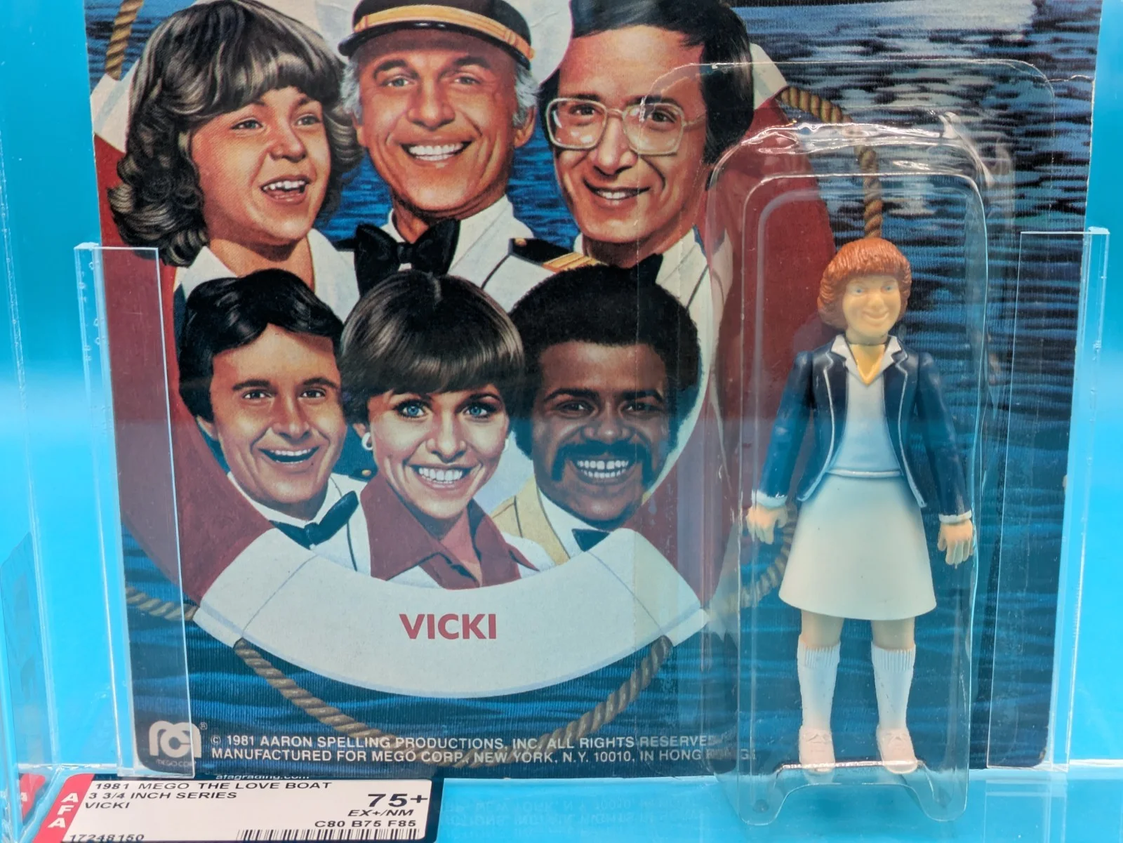 1981 MEGO LOVE BOAT Vicki Action Figure AFA 75+, изображение 3
