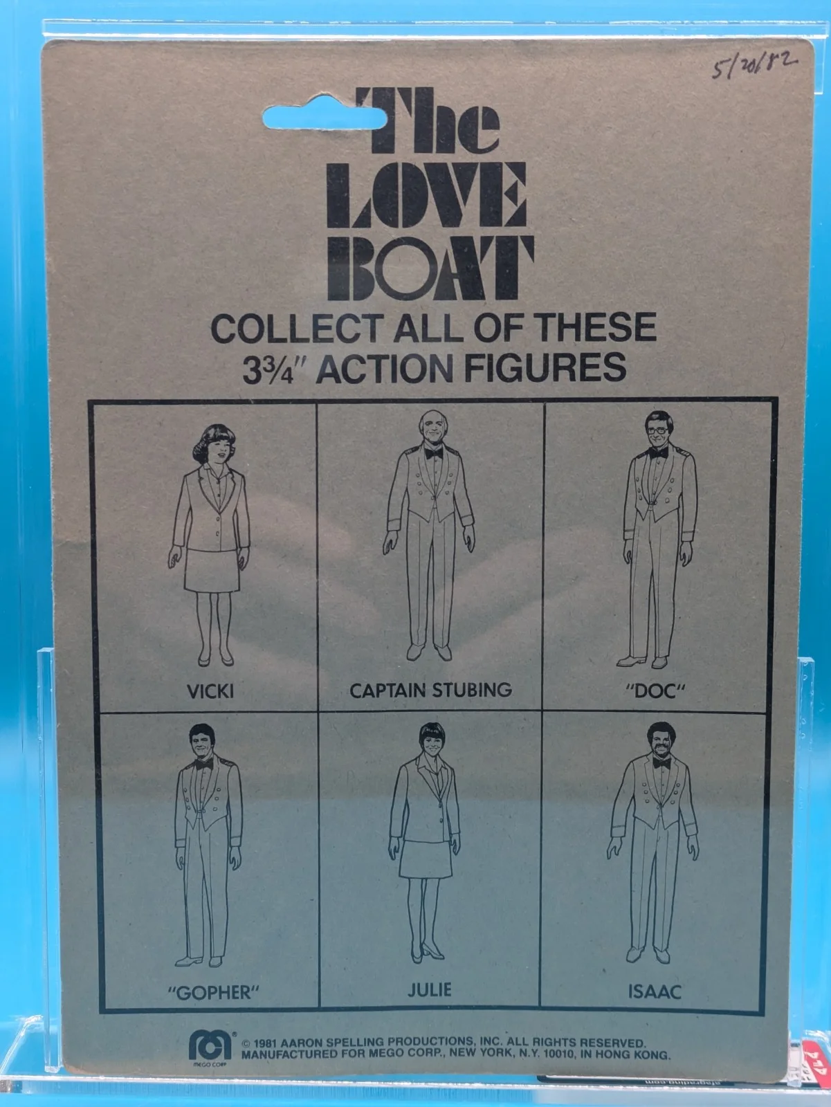 1981 MEGO LOVE BOAT Vicki Action Figure AFA 75+, изображение 5
