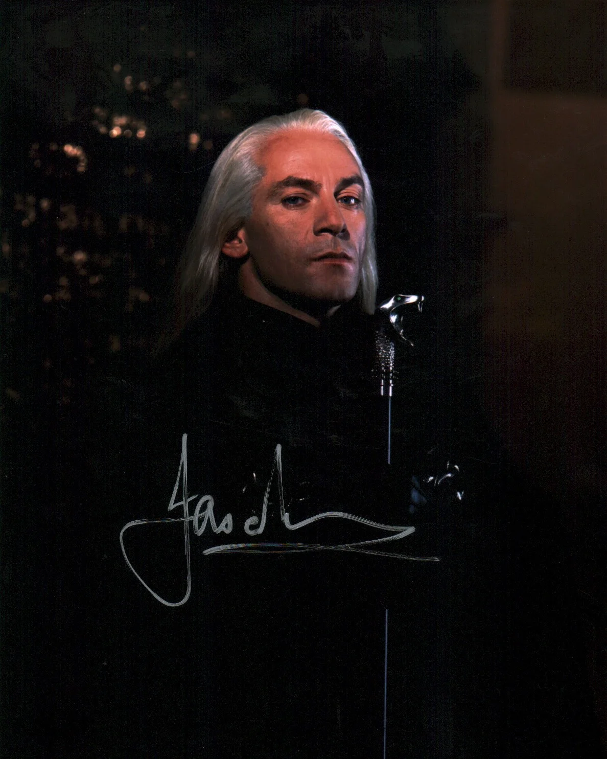 Jason Isaacs — Jason Isaacs Harry Potter 8x10 Signed Photo JSA Certified Autograph