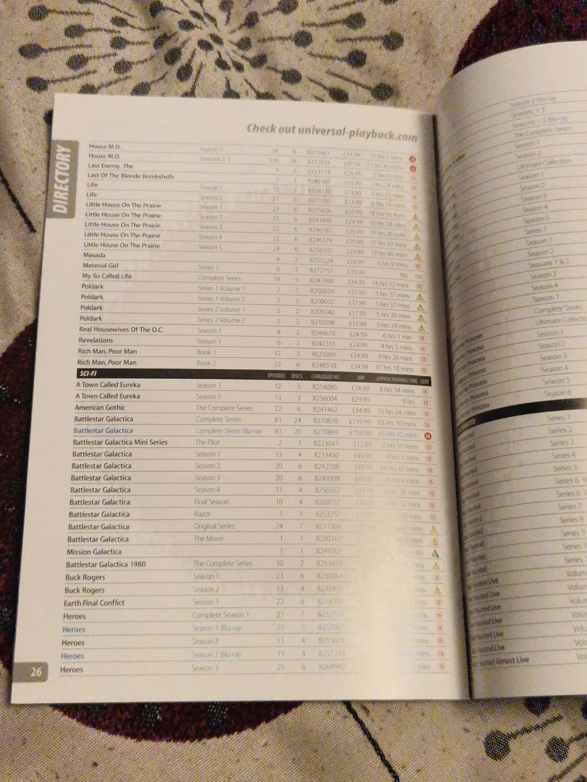 Playback TV DVD Catalogue 2009 / 10 120x180cm Magazine - 28 pages, изображение 5