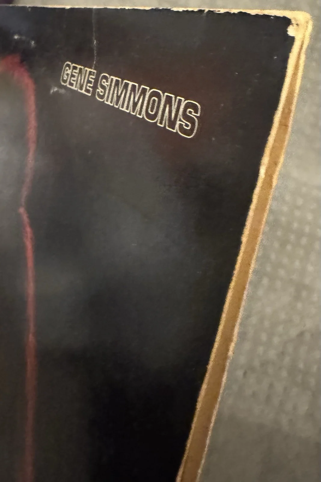 KISS Signed Album Gene Simmons Autographed Vinyl Gene Simmons Signed Record Solo, image 5