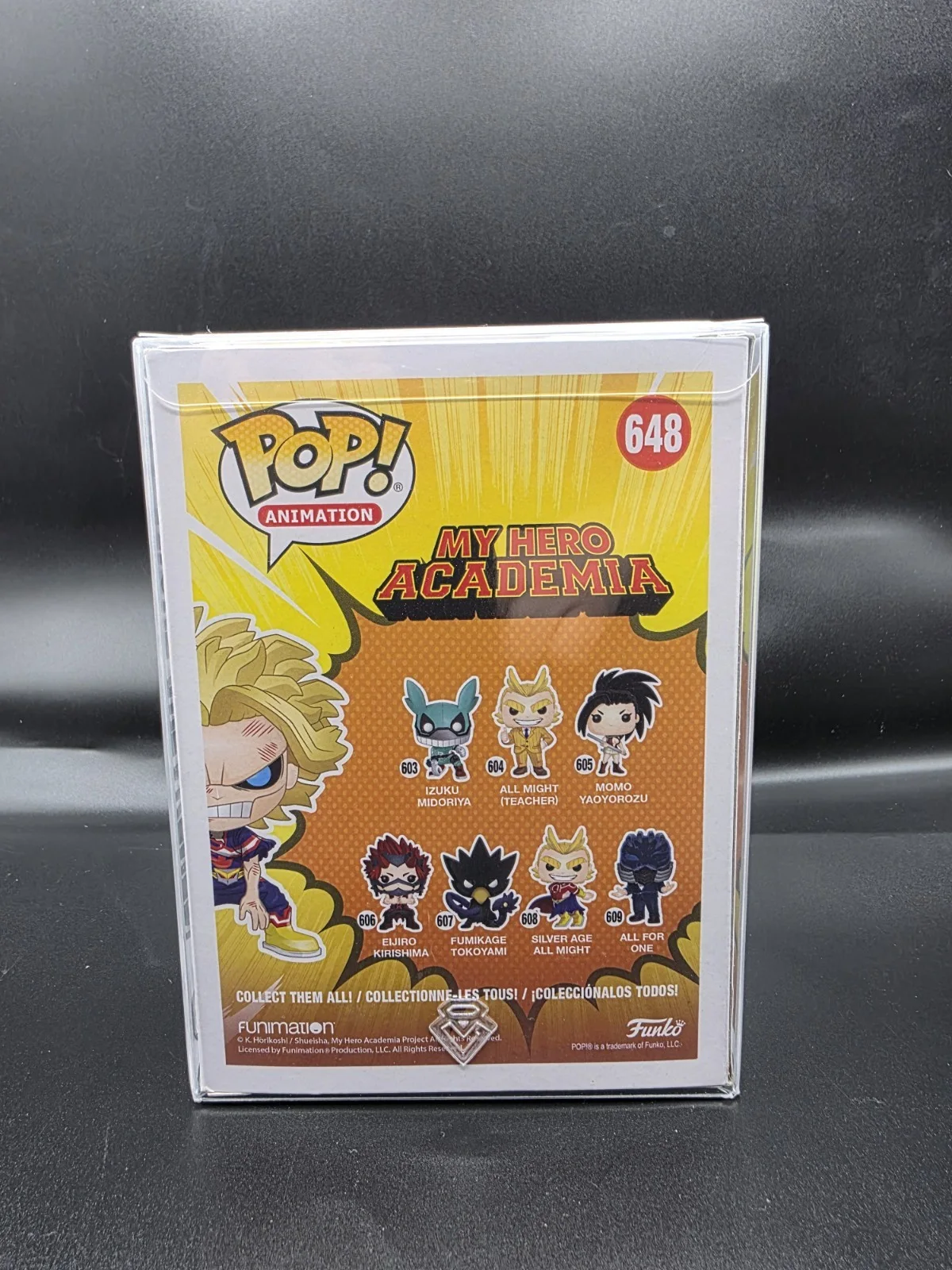 Chris Sabat — CHRIS SABAT SIGNED SILVER AGE ALL MIGHT FUNKO POP 648 MY HERO ACADEMIA BAS 915, изображение 3