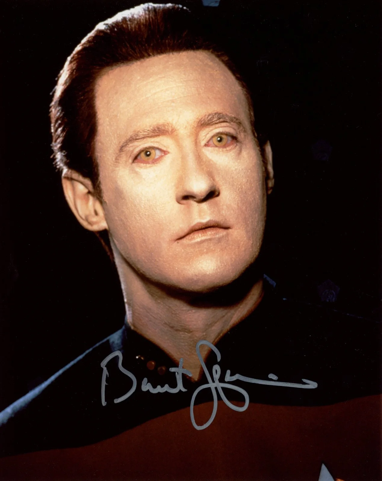 Brent Spiner — Brent Spiner Star Trek 8x10 Signed Photo JSA Certified Autograph