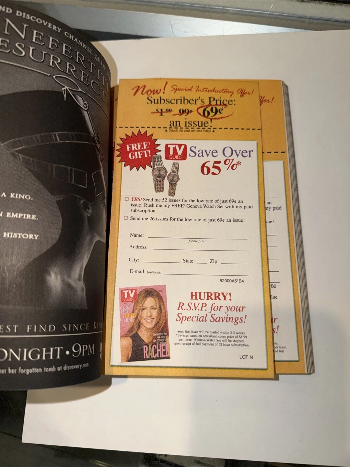Paige Davis Signed Autographed TV Guide TLC Trading Spaces, изображение 2
