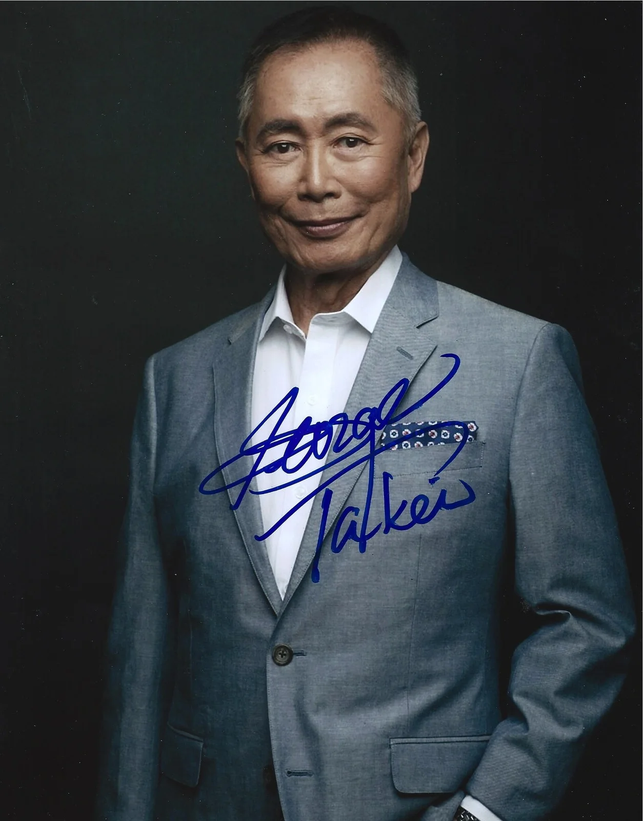 george Takei — George Takei signed 8x10 Photo in person - Star Trek