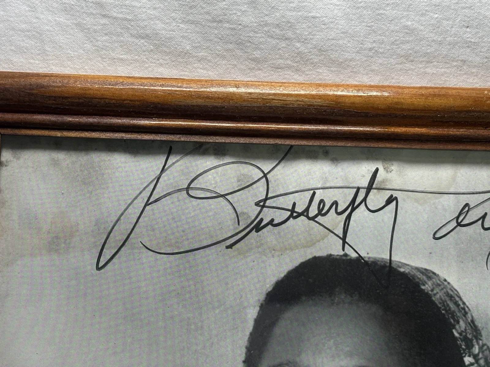 Actress — Butterfly McQueen(1911-95) / Autograph / Actress - GWTW-Framed-Estate Find, изображение 3