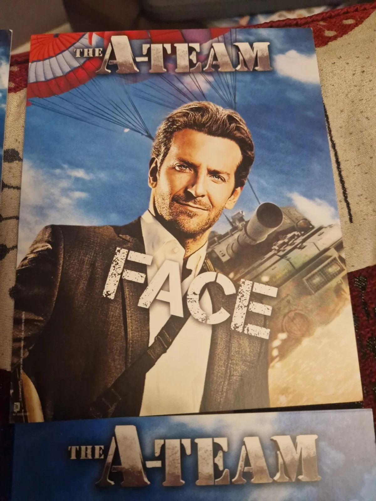 Set of 4 - The A-Team DVD Art Cards - Hannibal Face BA Murdoch VGC, изображение 3