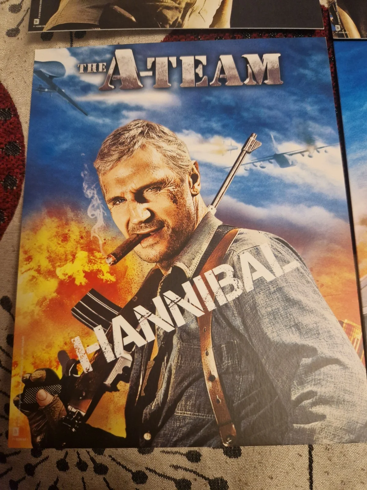 Set of 4 - The A-Team DVD Art Cards - Hannibal Face BA Murdoch VGC, изображение 4