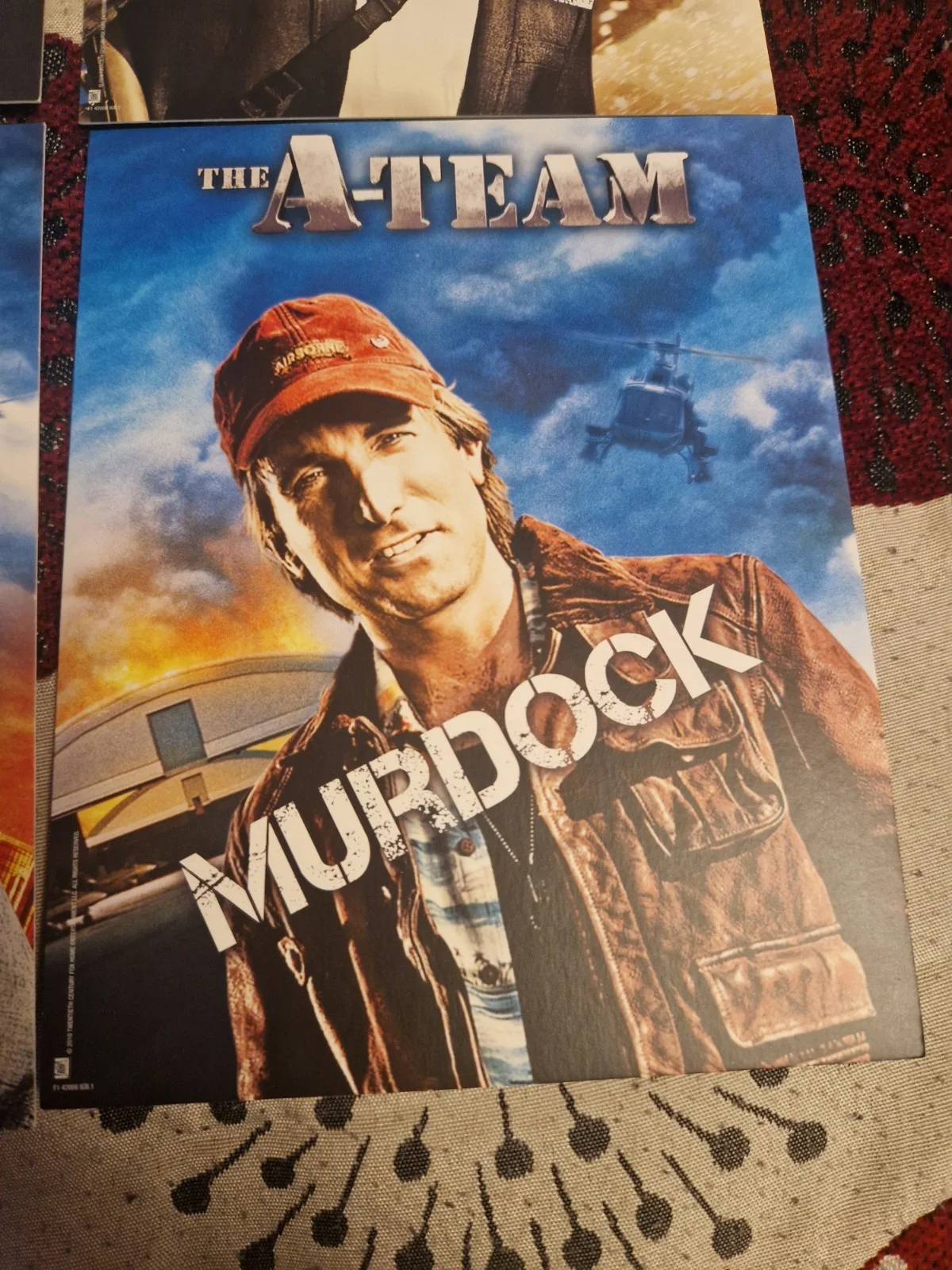 Set of 4 - The A-Team DVD Art Cards - Hannibal Face BA Murdoch VGC, изображение 5