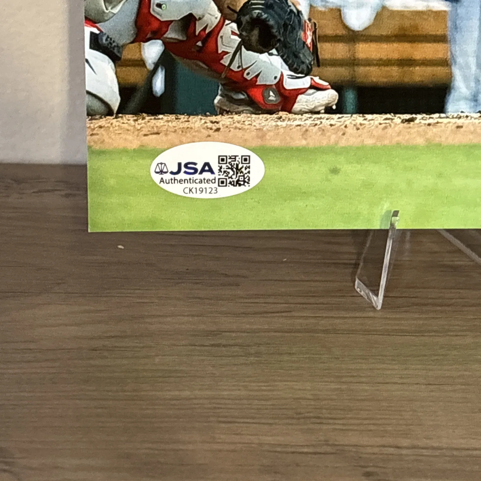 Agustin Ramirez Autographed 8x10 Photo JSA #CK19123 Miami Marlins Authentication, image 4