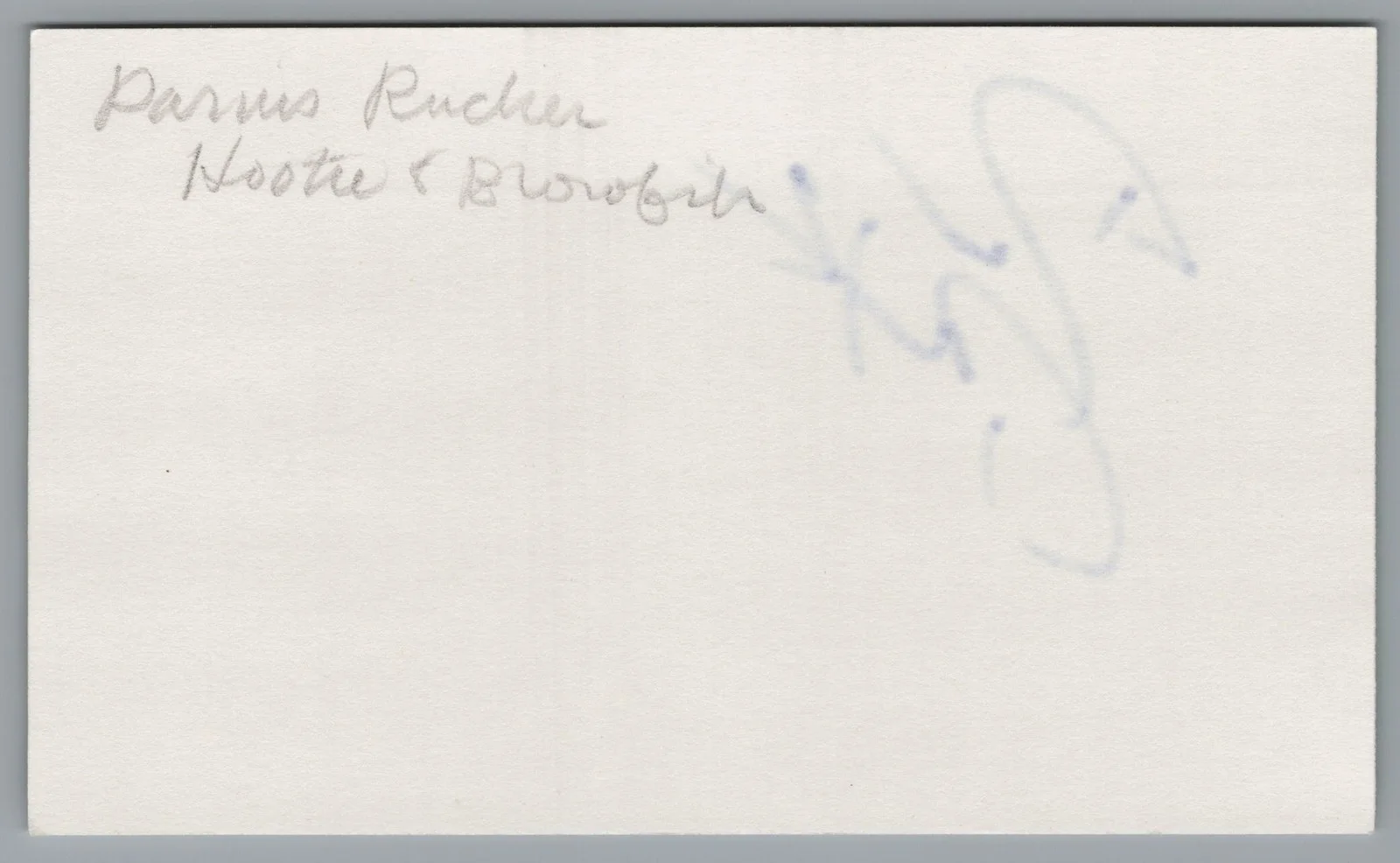 Darius Rucker — Darius Rucker Signed 3x5 Index Card Hootie and the Blowfish Autographed, image 2