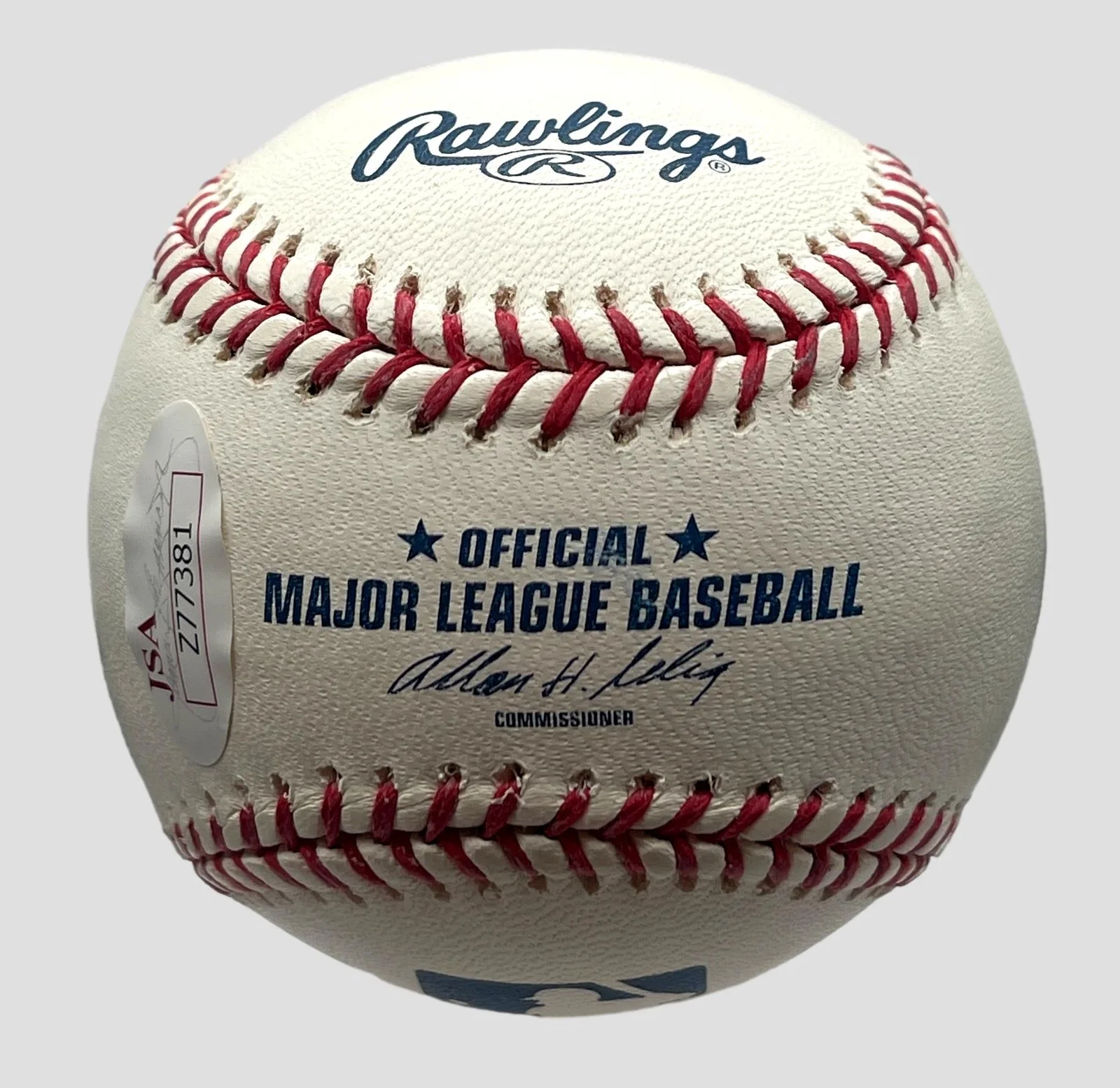 George W. Bush Former President Single Signed/Auto OAL/Selig Baseball JSA 205886, изображение 2
