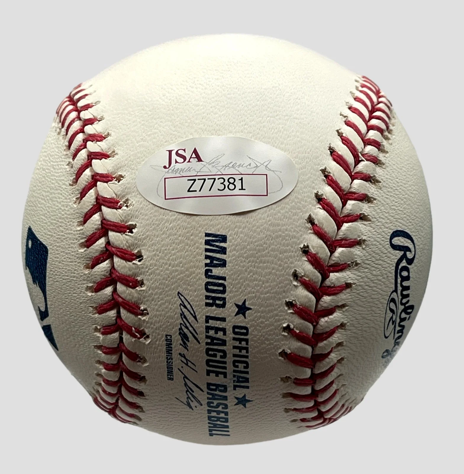 George W. Bush Former President Single Signed/Auto OAL/Selig Baseball JSA 205886, изображение 4