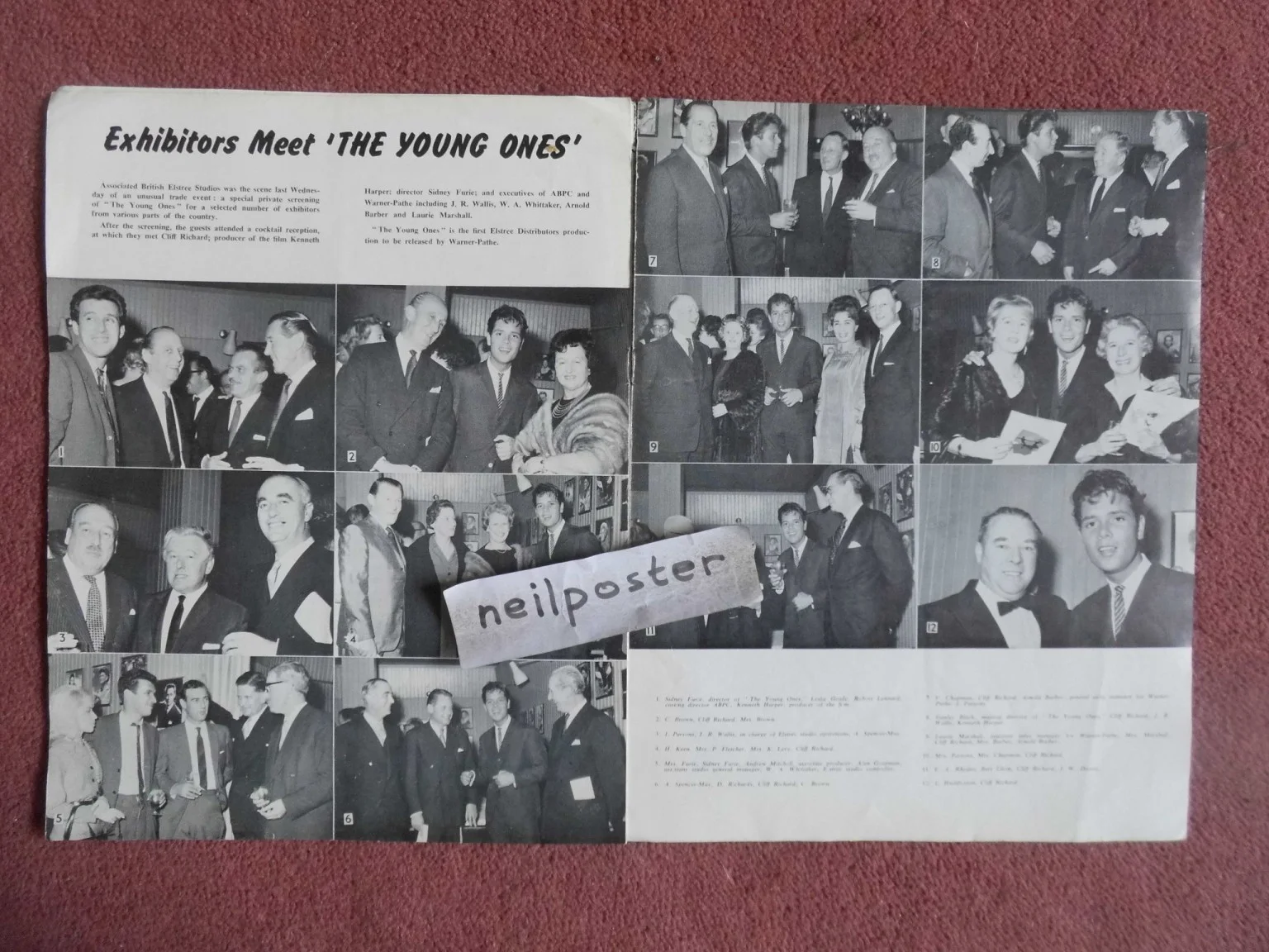 DAILY CINEMA - 1961 UK trade mag CLIFF RICHARD, DEBORAH KERR, STELLA STEVENS, изображение 3