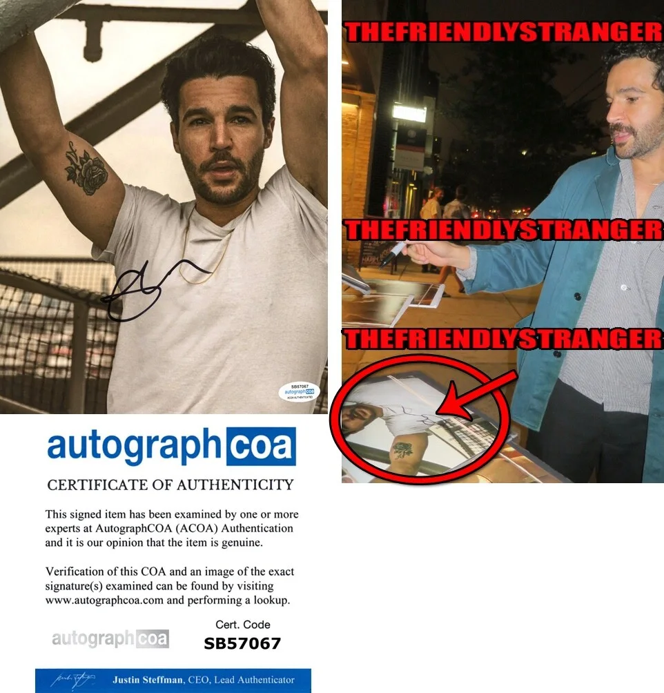 CHRISTOPHER ABBOTT — Christopher Abbott signed 8x10 Photo EXACT PROOF Wolf Man ANN LEE c Hot ACOA COA