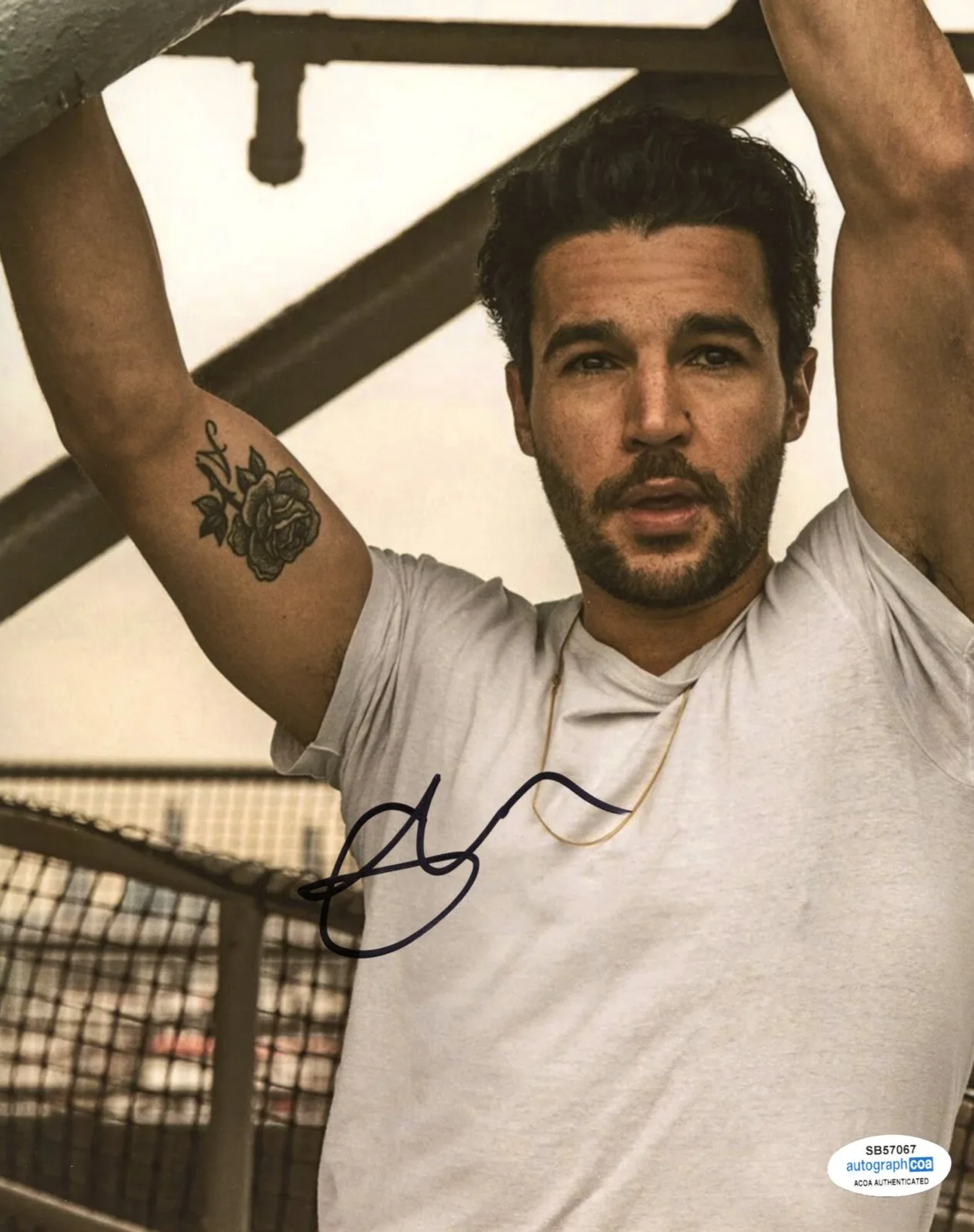 CHRISTOPHER ABBOTT — Christopher Abbott signed 8x10 Photo EXACT PROOF Wolf Man ANN LEE c Hot ACOA COA, изображение 4