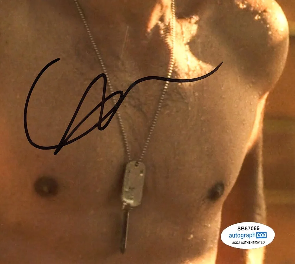 CHRISTOPHER ABBOTT — Christopher Abbott signed 8x10 Photo b Hot SEXY Wolf Man ANN LEE Kraven ACOA COA, изображение 4