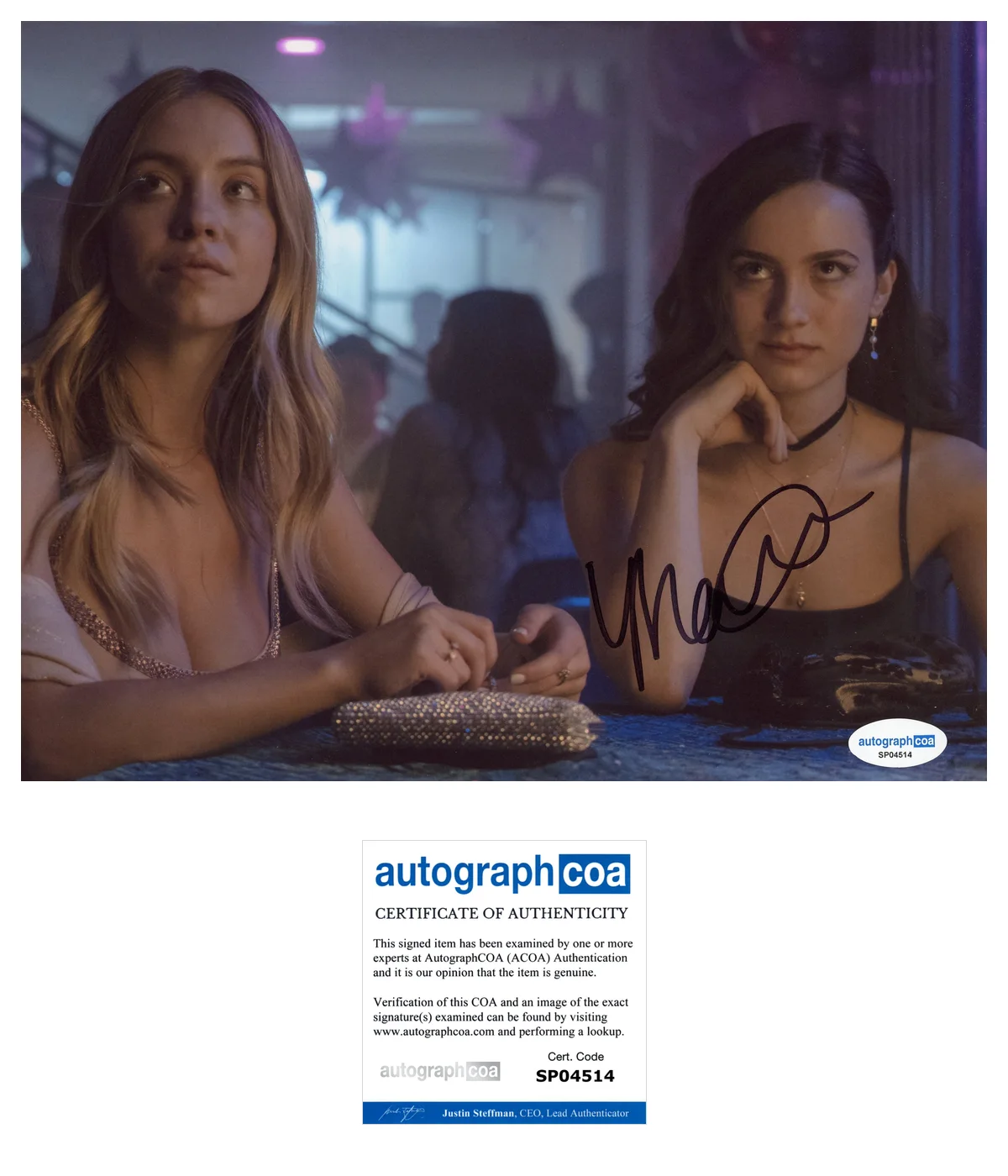 Maude Apatow Sexy Autographed Signed 8x10 Photo ACOA, изображение 2