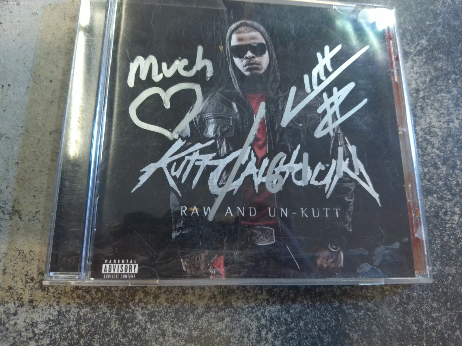 Kutt Calhoun Raw And Un-Kutt CD SIGNED Tech N9ne Strange Music Hip Hop Rap, изображение 2