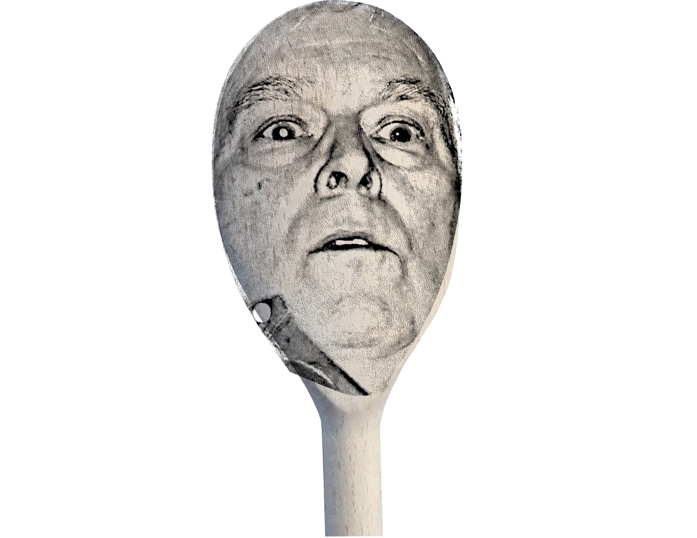 Prince Andrew/ Mountbatten Windsor Joke Gift Idea Image On A Wooden Spoon, image 2